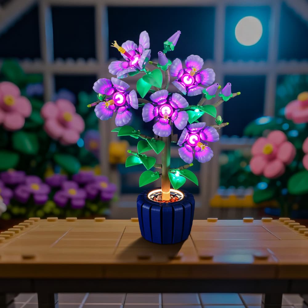 Briksmax 2.0 Light Kit For LEGO Hibiscus #10372