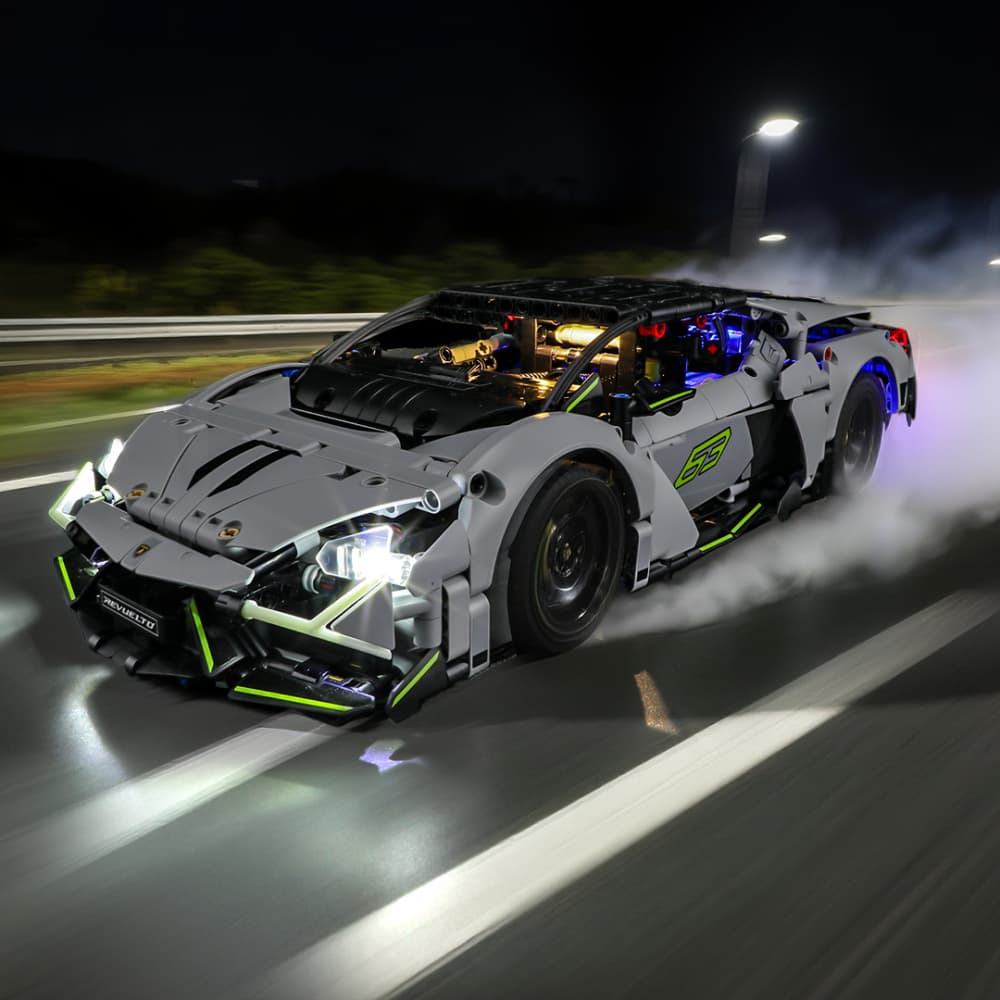 Briksmax 2.0 Kit d'éclairage pour Lamborghini Revuelto Super voiture de sport #42214
