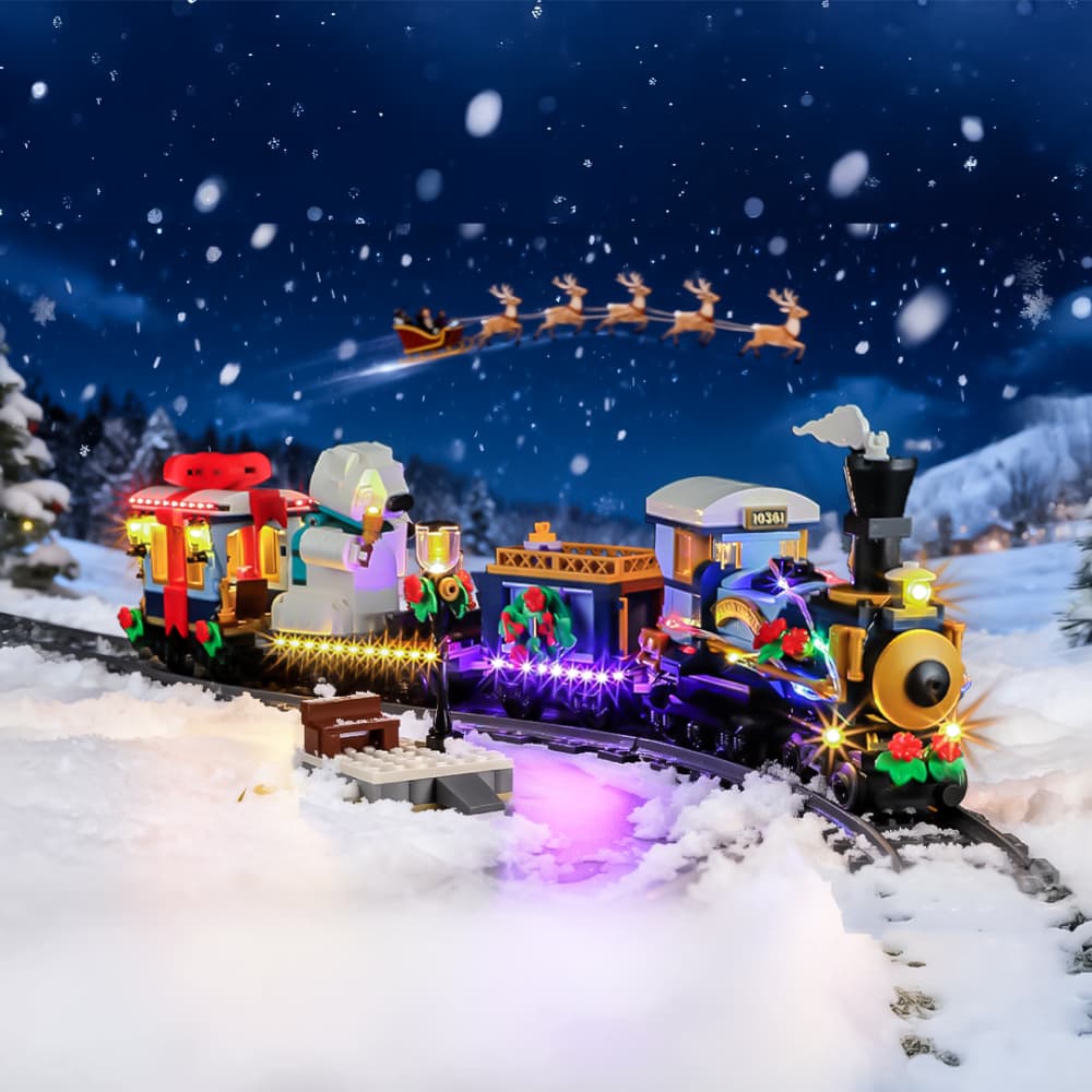 Light Kit For Holiday Express Train #10361- Briksmax 2.0