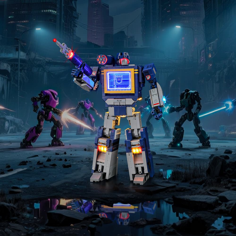 Kit d'éclairage Briksmax 2.0 pour Transformers : Soundwave #10358