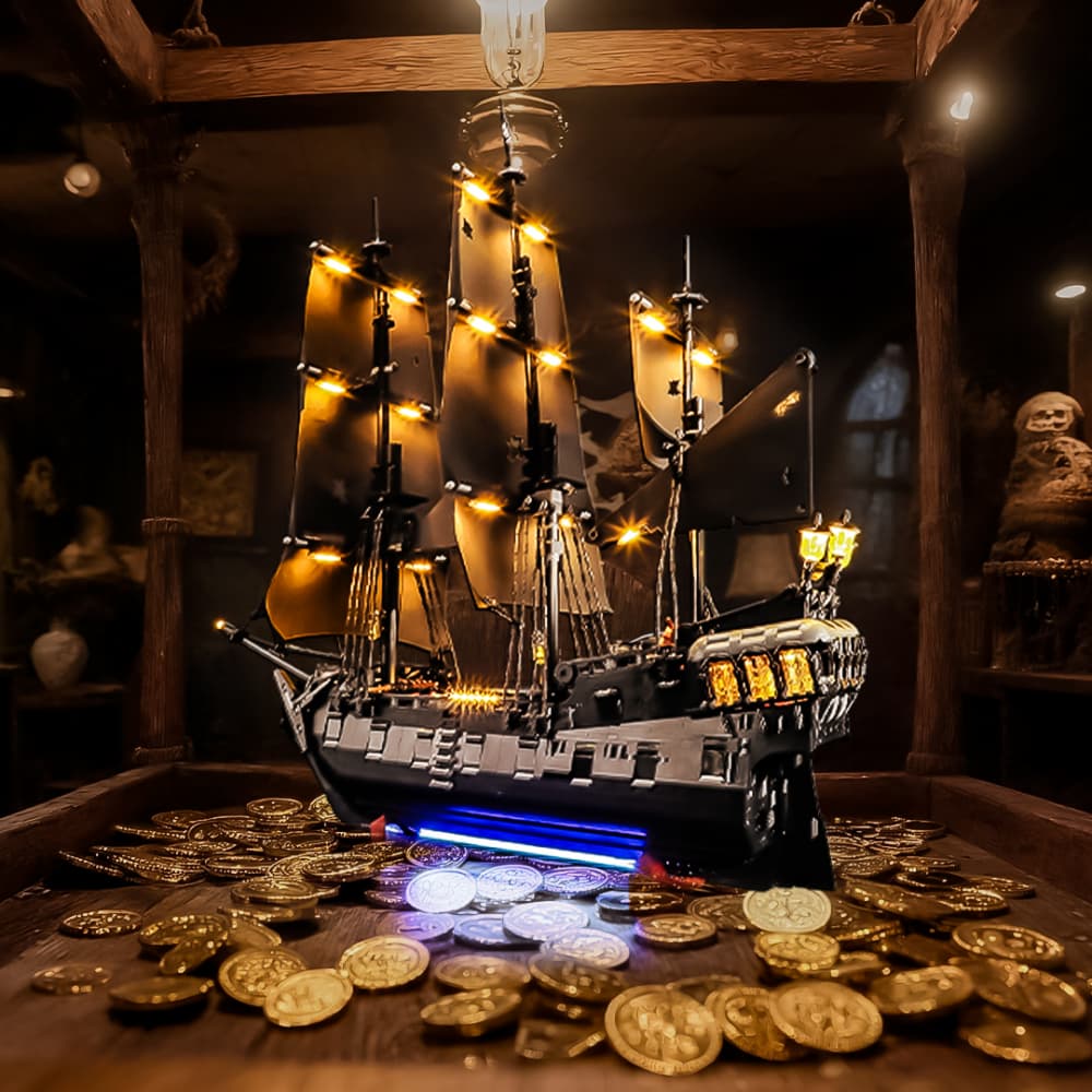 Briksmax 2.0 Light Kit For LEGO Captain Jack Sparrow's Pirate Ship #10365- 1