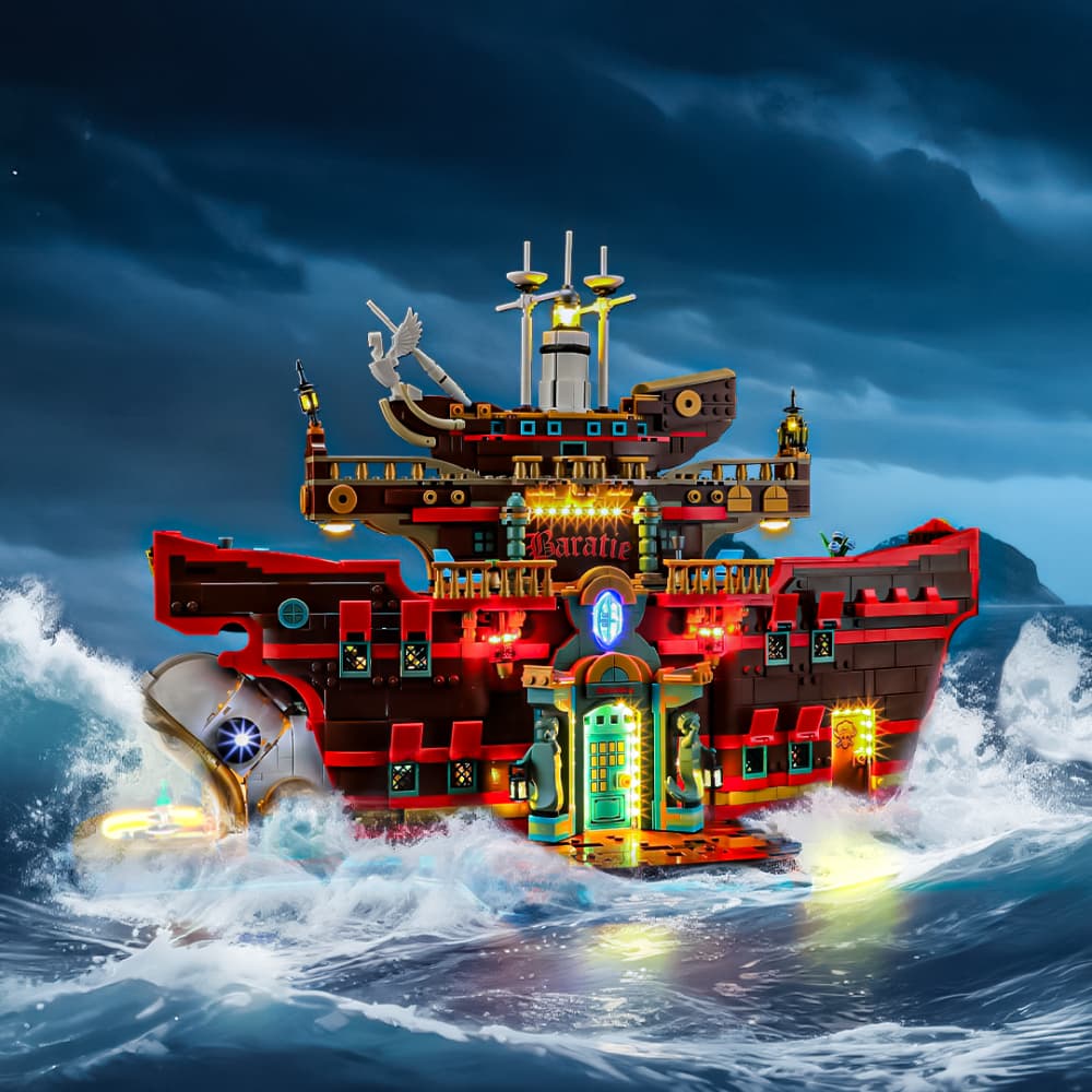 Kit d'éclairage Briksmax 2.0 pour le restaurant flottant Baratie #75640