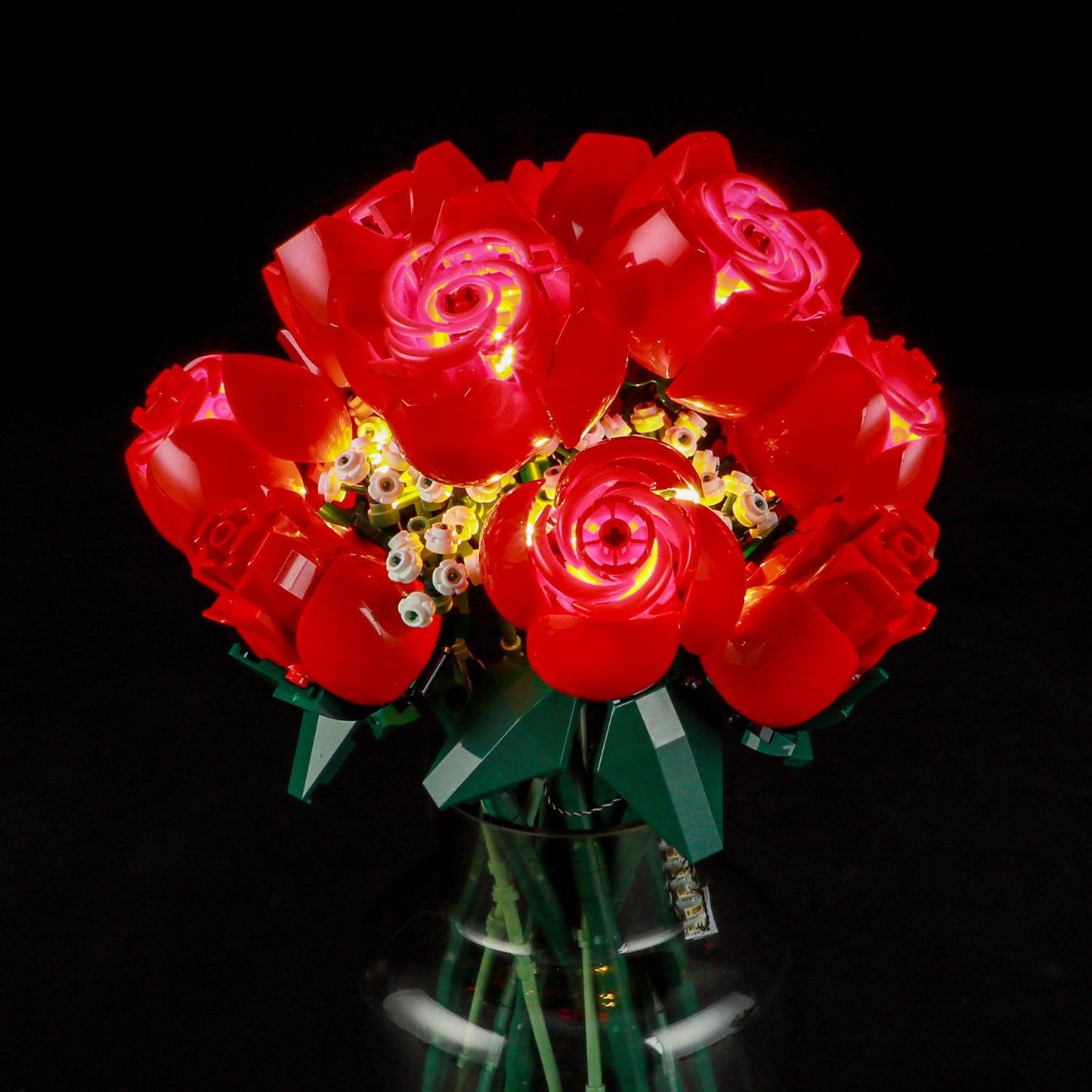 Briksmax Light Kit For  Bouquet of Roses 10328