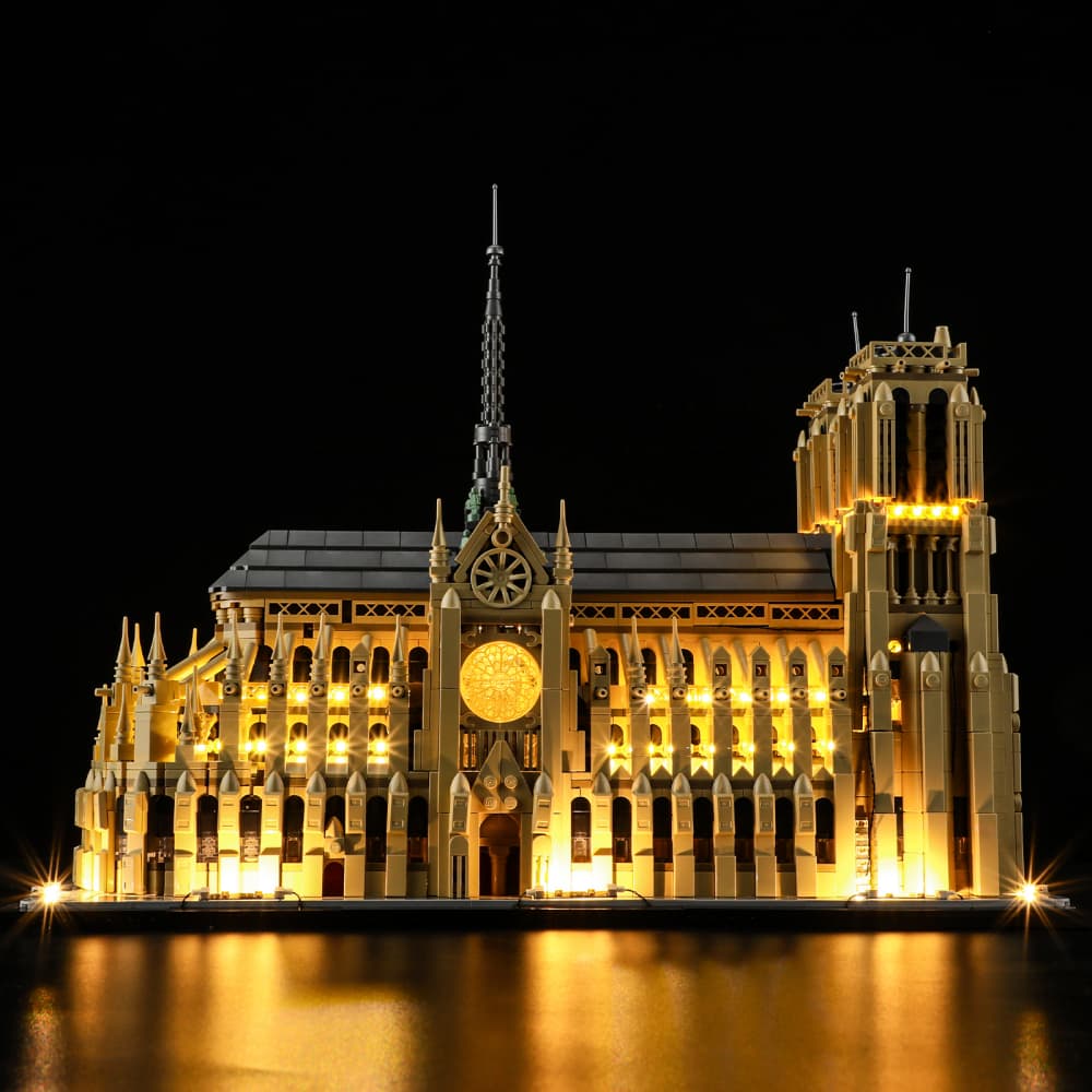 Briksmax 2.0 Light Kit For Notre-Dame de Paris 21061 (Projector Light)