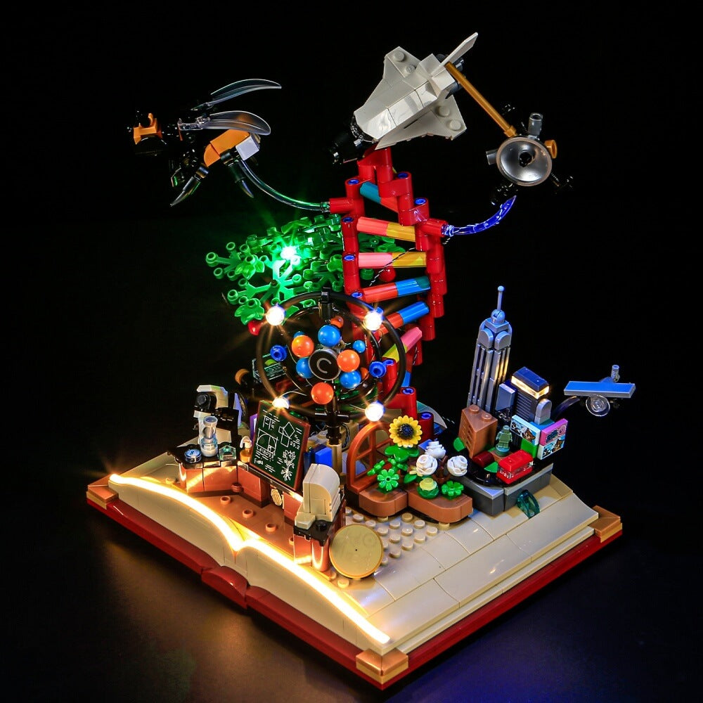 Briksmax 2.0 Light Kit For LEGO The Evolution of STEM #21355-6