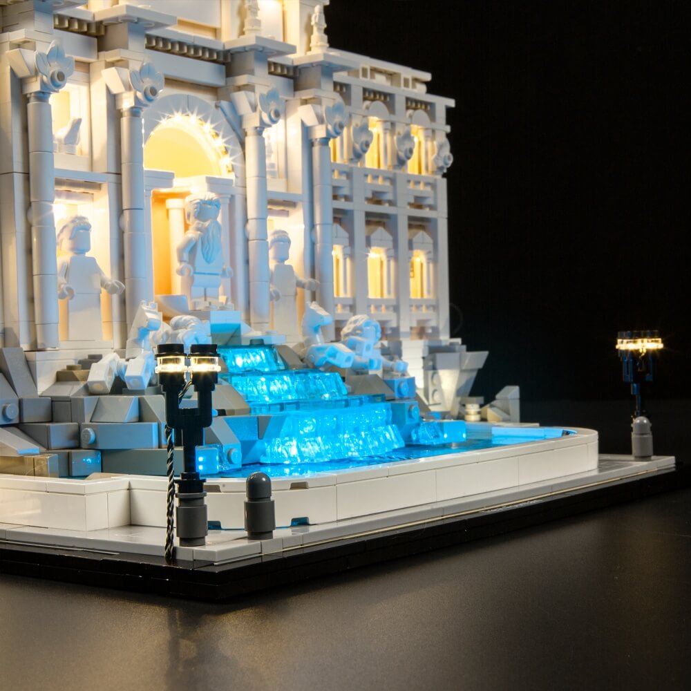 (Remote Version)Briksmax 2.0 Light Kit For Trevi Fountain #21062