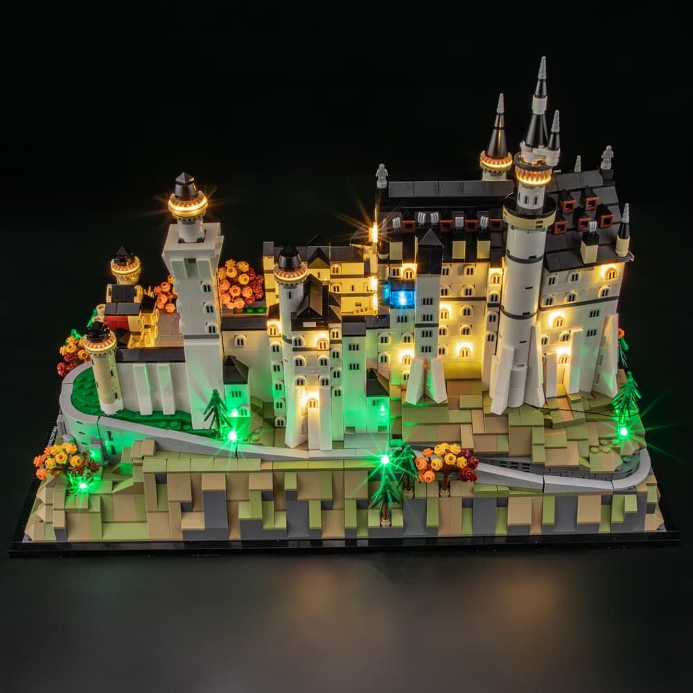 Kit d'éclairage Briksmax 2.0 pour le château de Neuschwanstein #21063