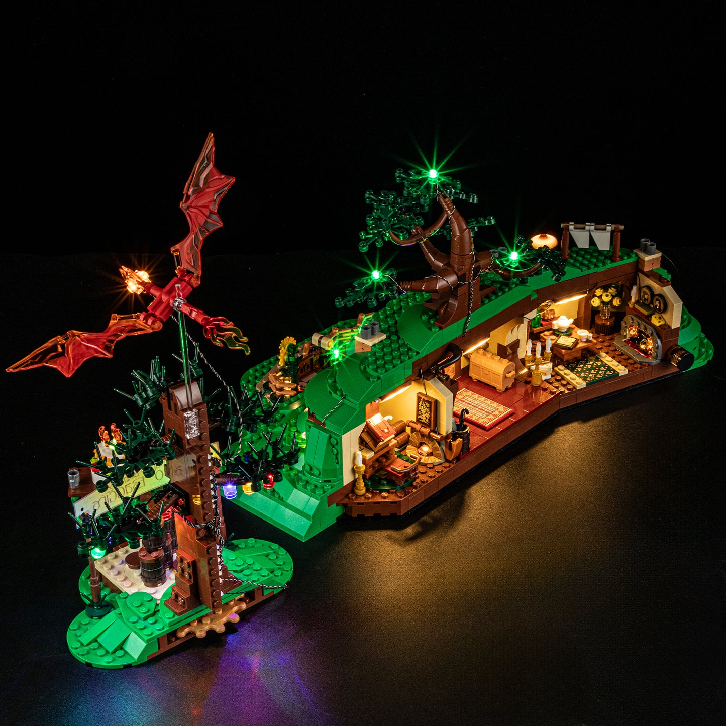 Briksmax 2.0 Light Kit For The Lord of the Rings: The Shire #10354