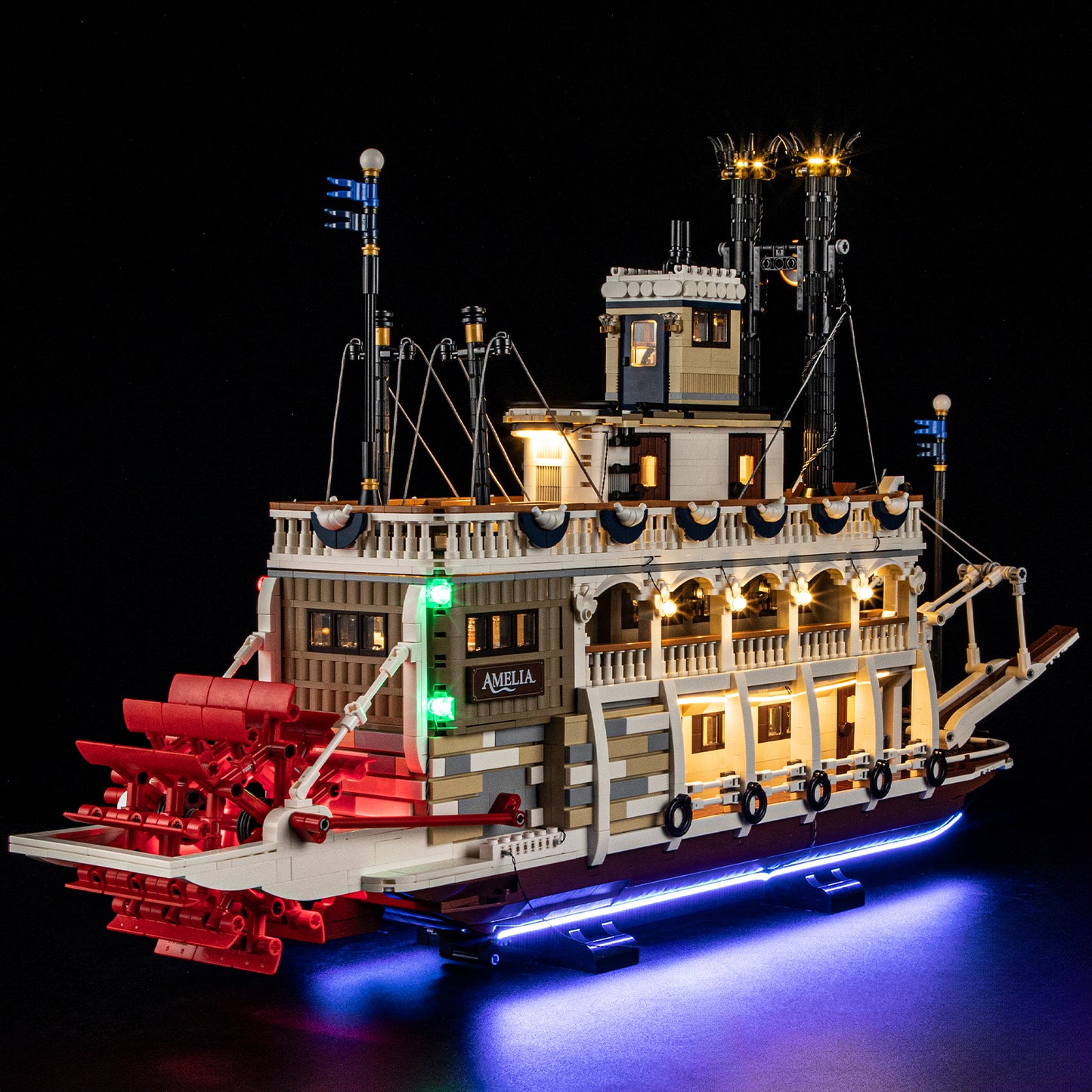 Briksmax 2.0 Light Kit For River Steamboat #21356