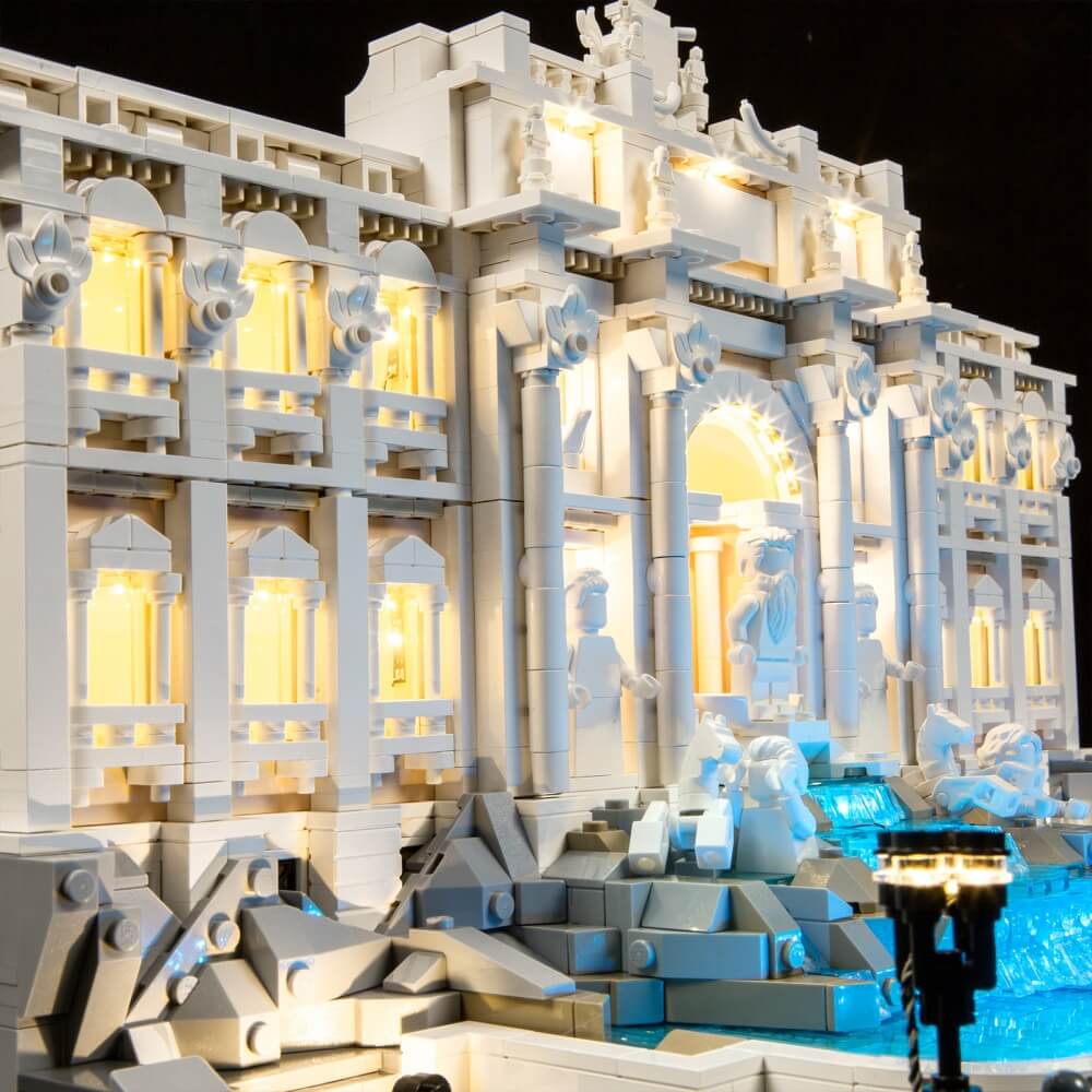(Remote Version)Briksmax 2.0 Light Kit For Trevi Fountain #21062