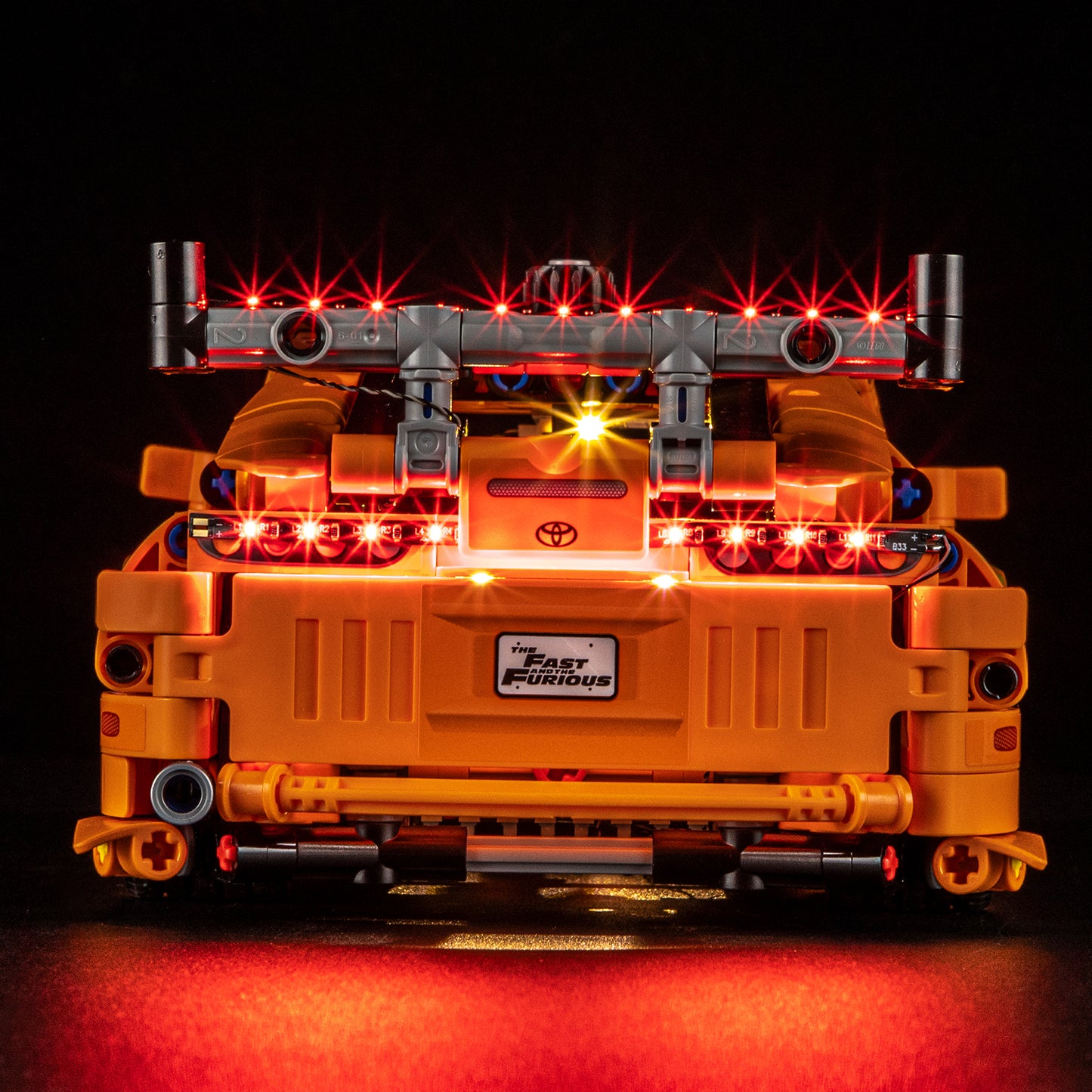 Briksmax 2.0 Light Kit For LEGO Fast and Furious Toyota Supra MK4 #42204-9