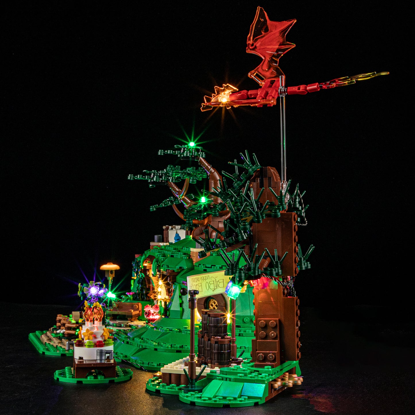Briksmax 2.0 Light Kit For The Lord of the Rings: The Shire #10354