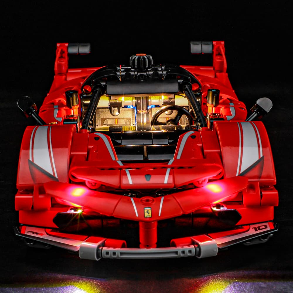 Kit d'éclairage Briksmax 2.0 pour Ferrari FXX K #42212