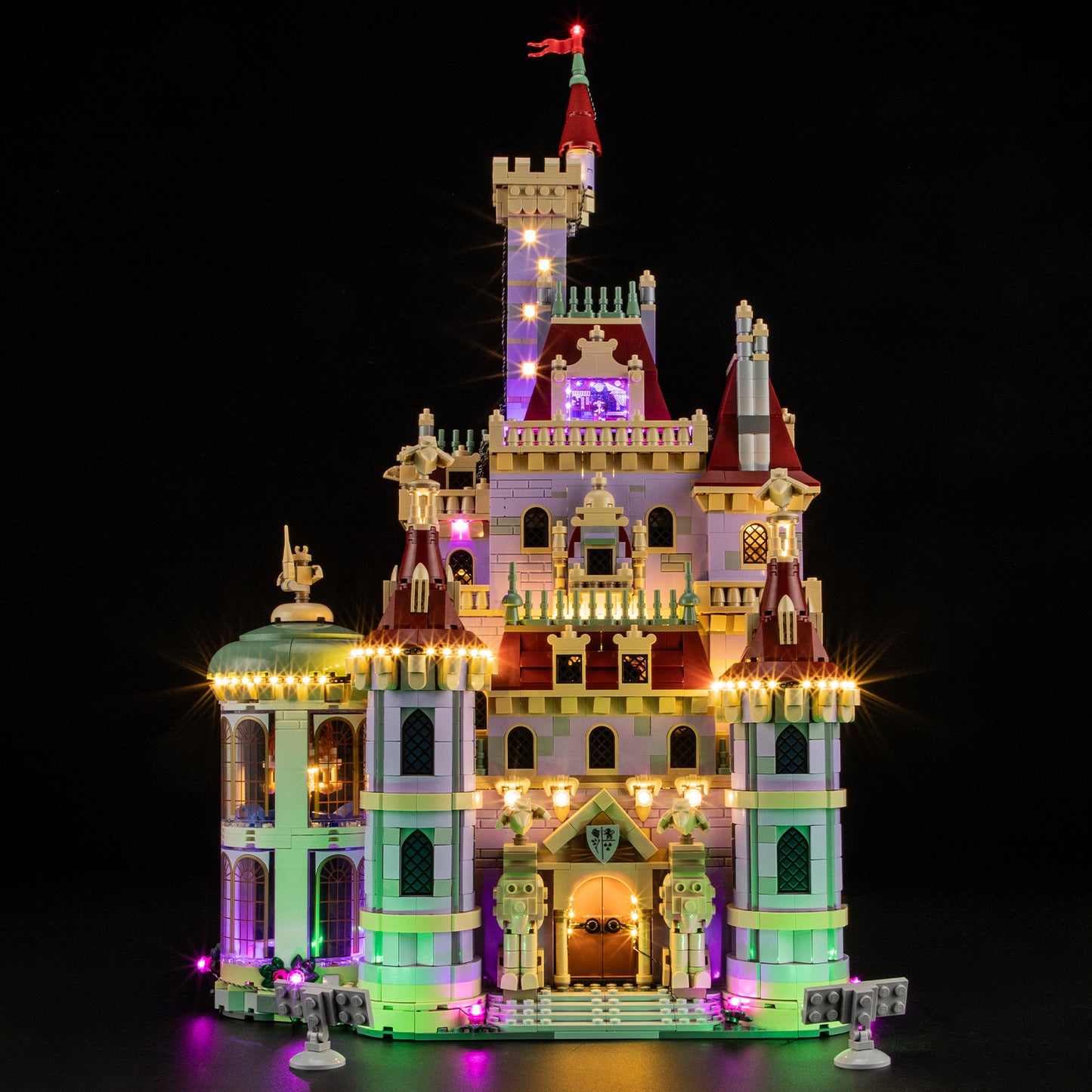 Briksmax 2.0 Lichtset für Schloss „Die Schöne und das Biest“ #43263
