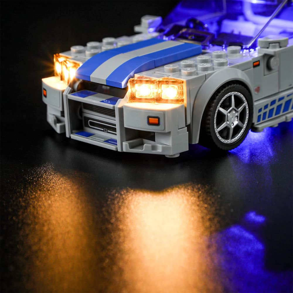 Briksmax Light Kit For 2 Fast 2 Furious Nissan Skyline GT-R (R34) 76917