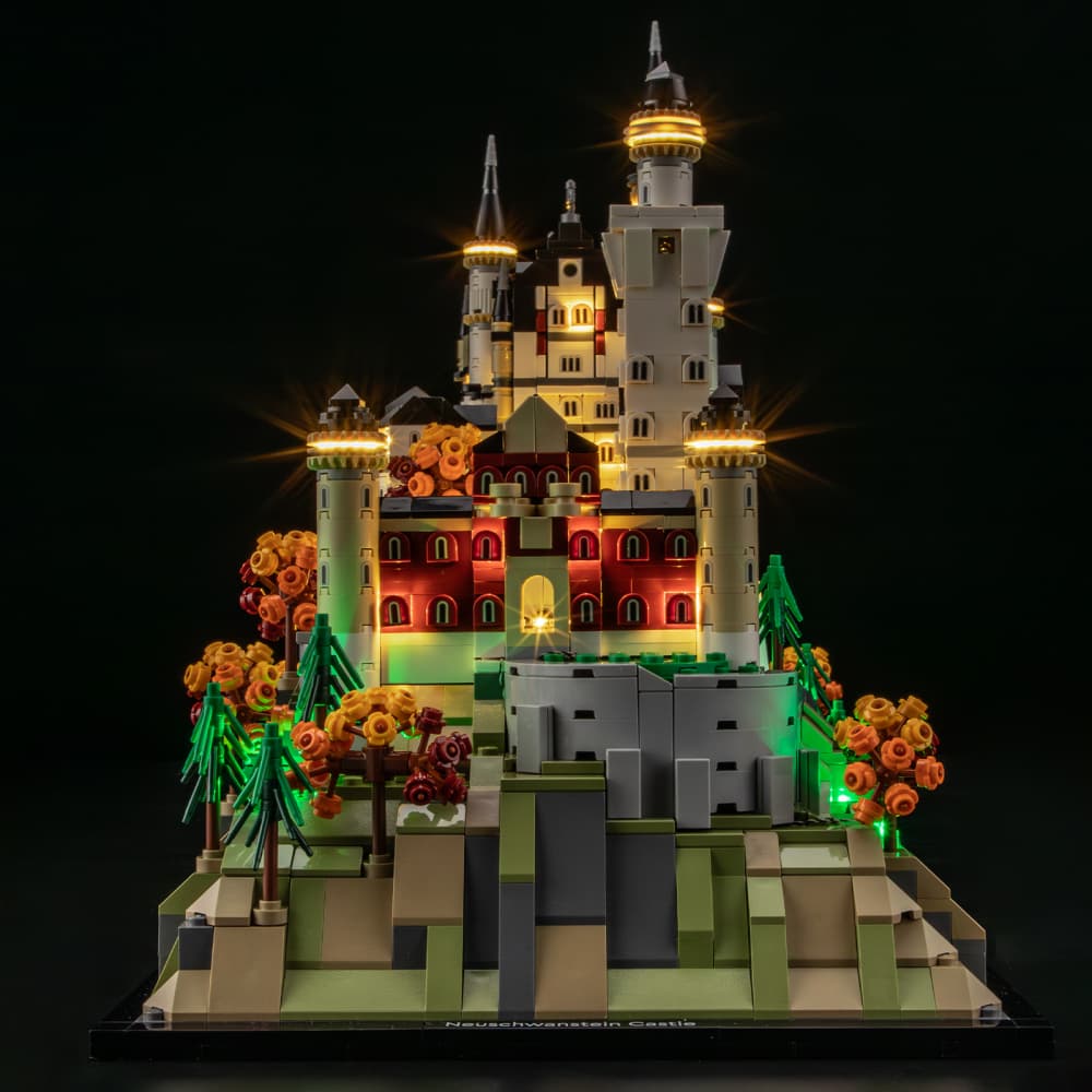Kit d'éclairage Briksmax 2.0 pour le château de Neuschwanstein #21063