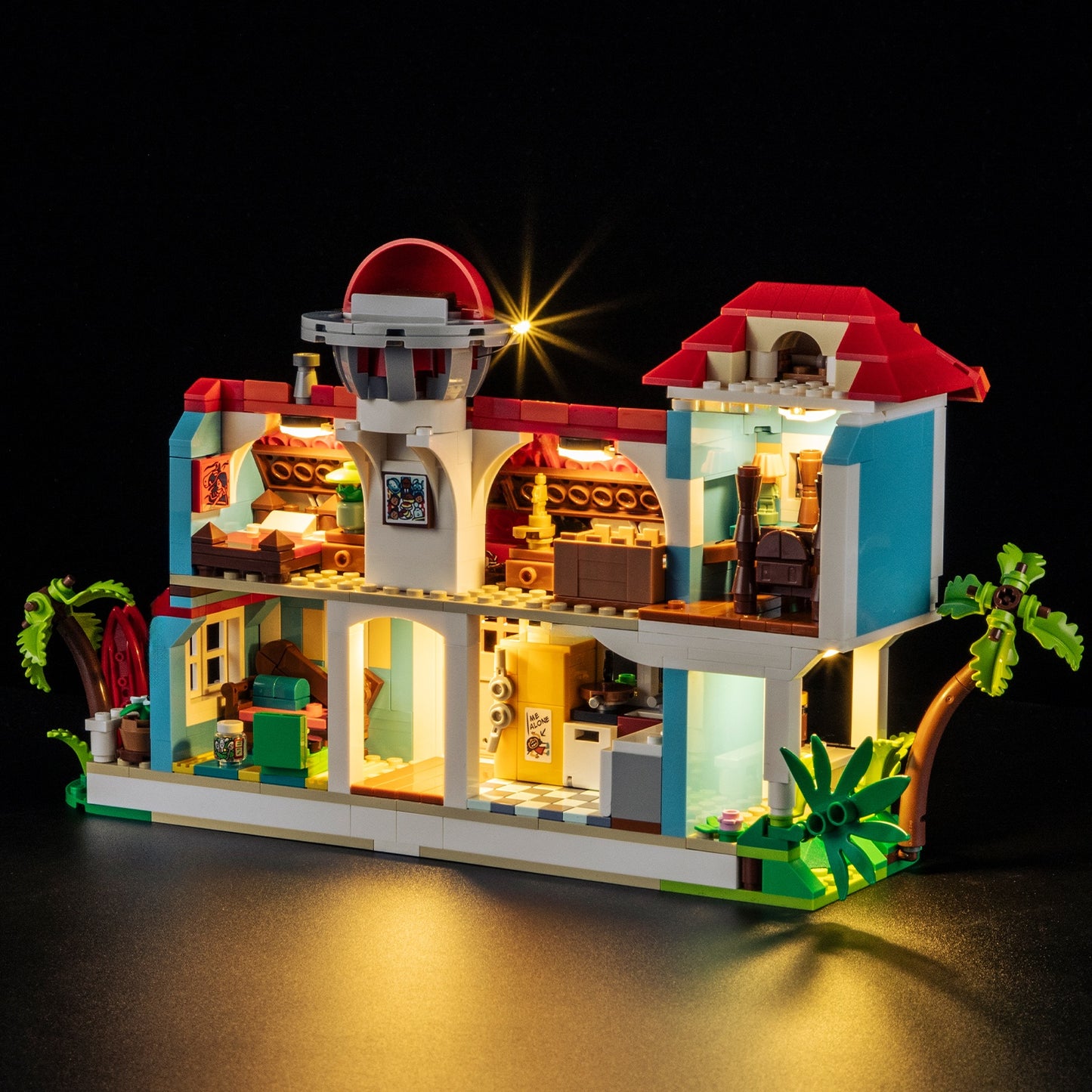 Briksmax 2.0 Light Kit For Lilo and Stitch Beach House #43268