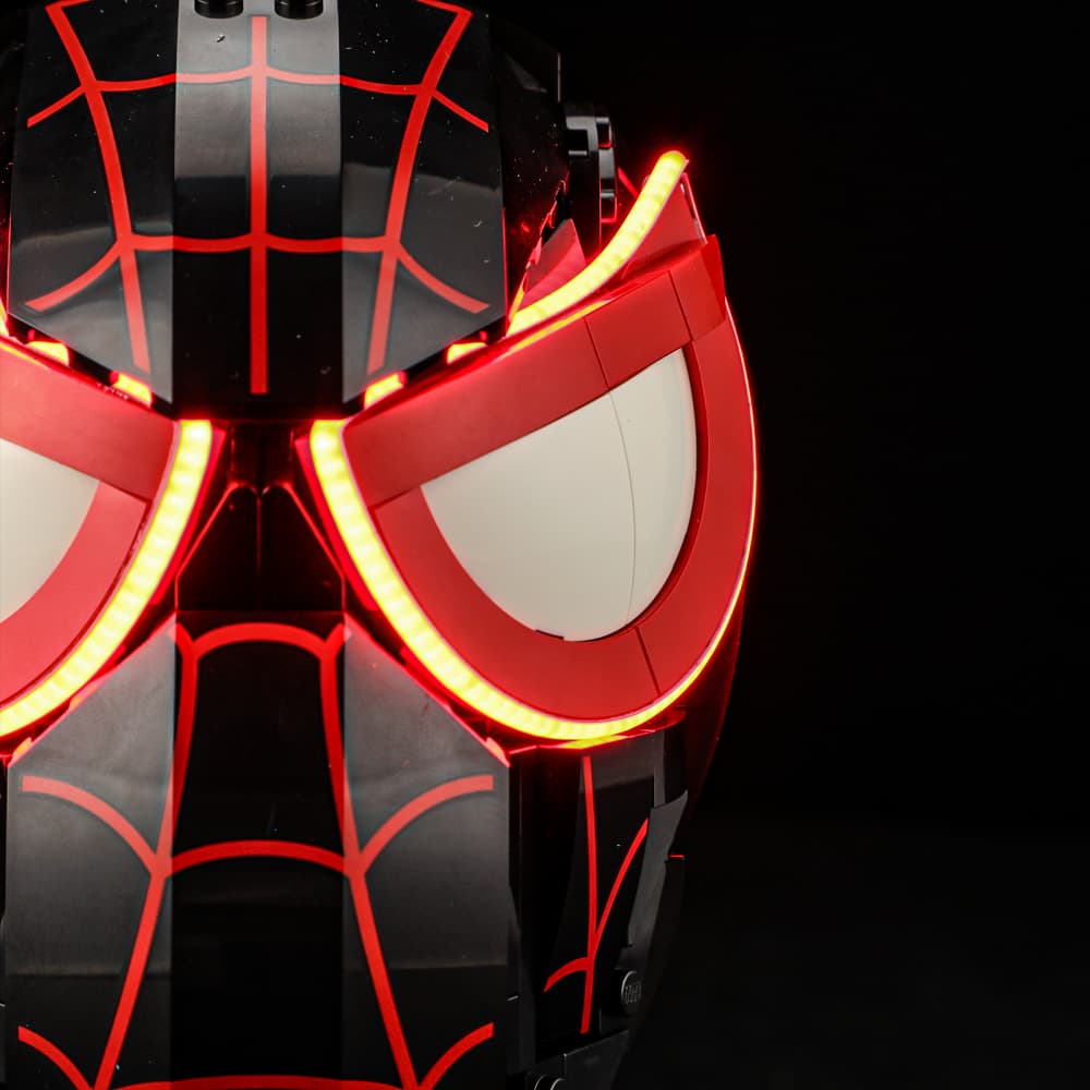 Beleuchtungsset für Miles Morales‘ Maske Nr. 76329 – Briksmax 2.0