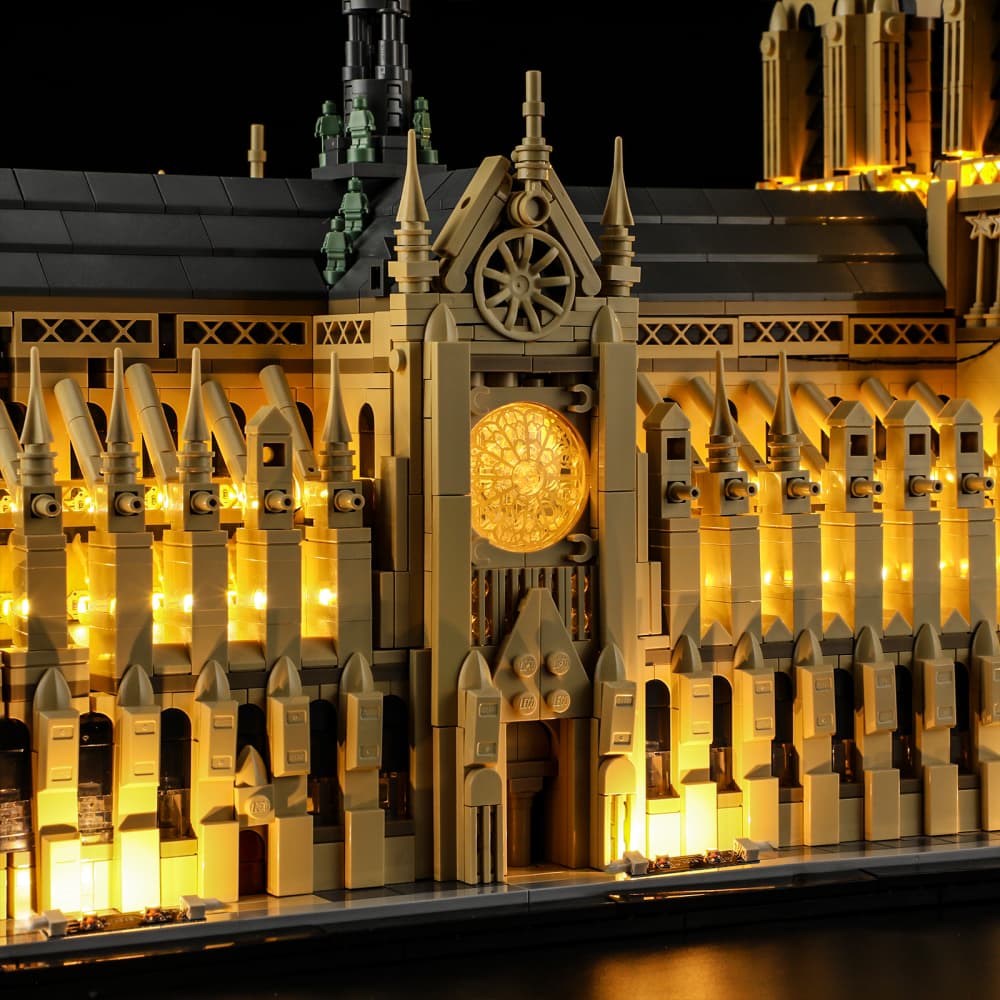 Briksmax 2.0 Light Kit For Notre-Dame de Paris 21061 (Projector Light)