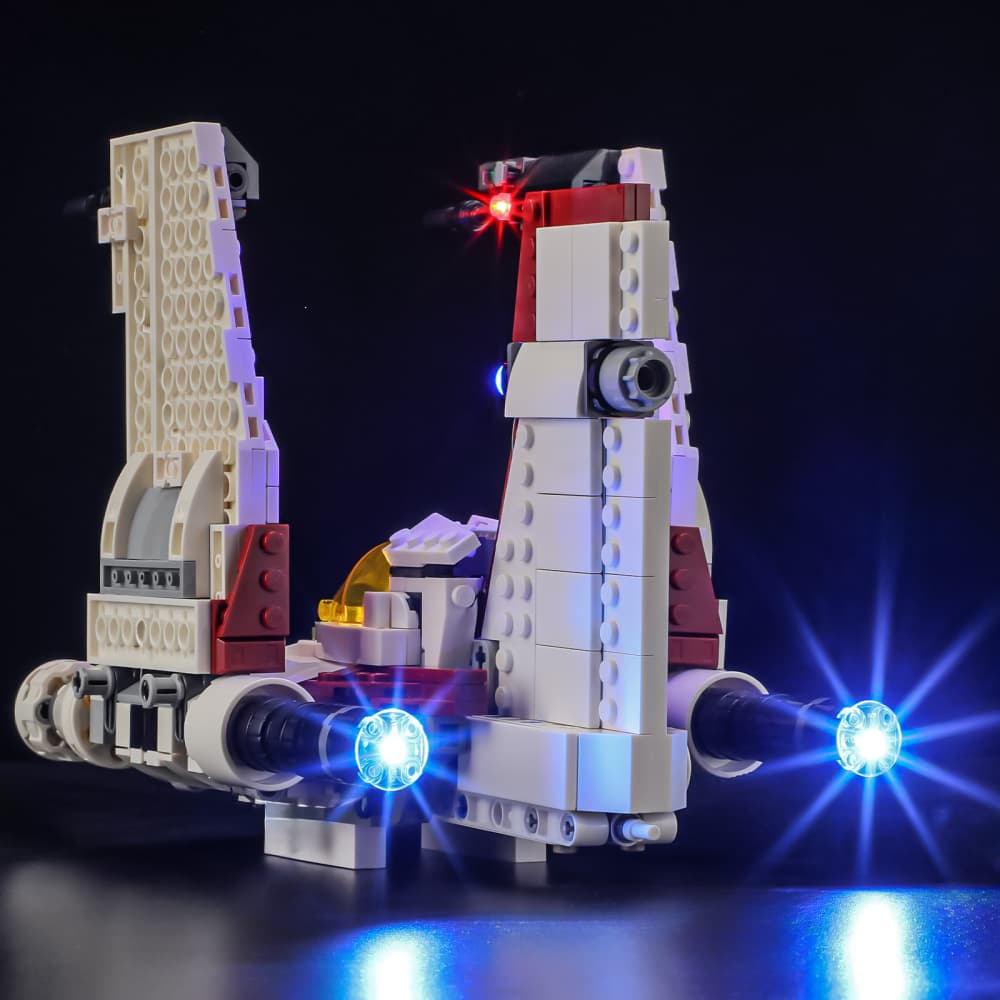 Briksmax 2.0 Licht-Kit für V-19 Torrent Starfighter #75432