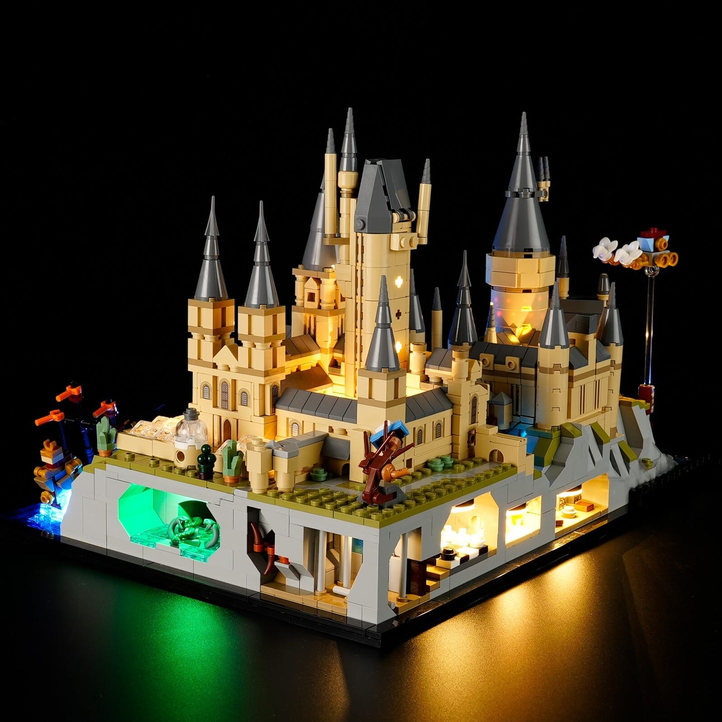 Kit d'éclairage Briksmax 2.0 pour le château et le parc de Poudlard 76419
