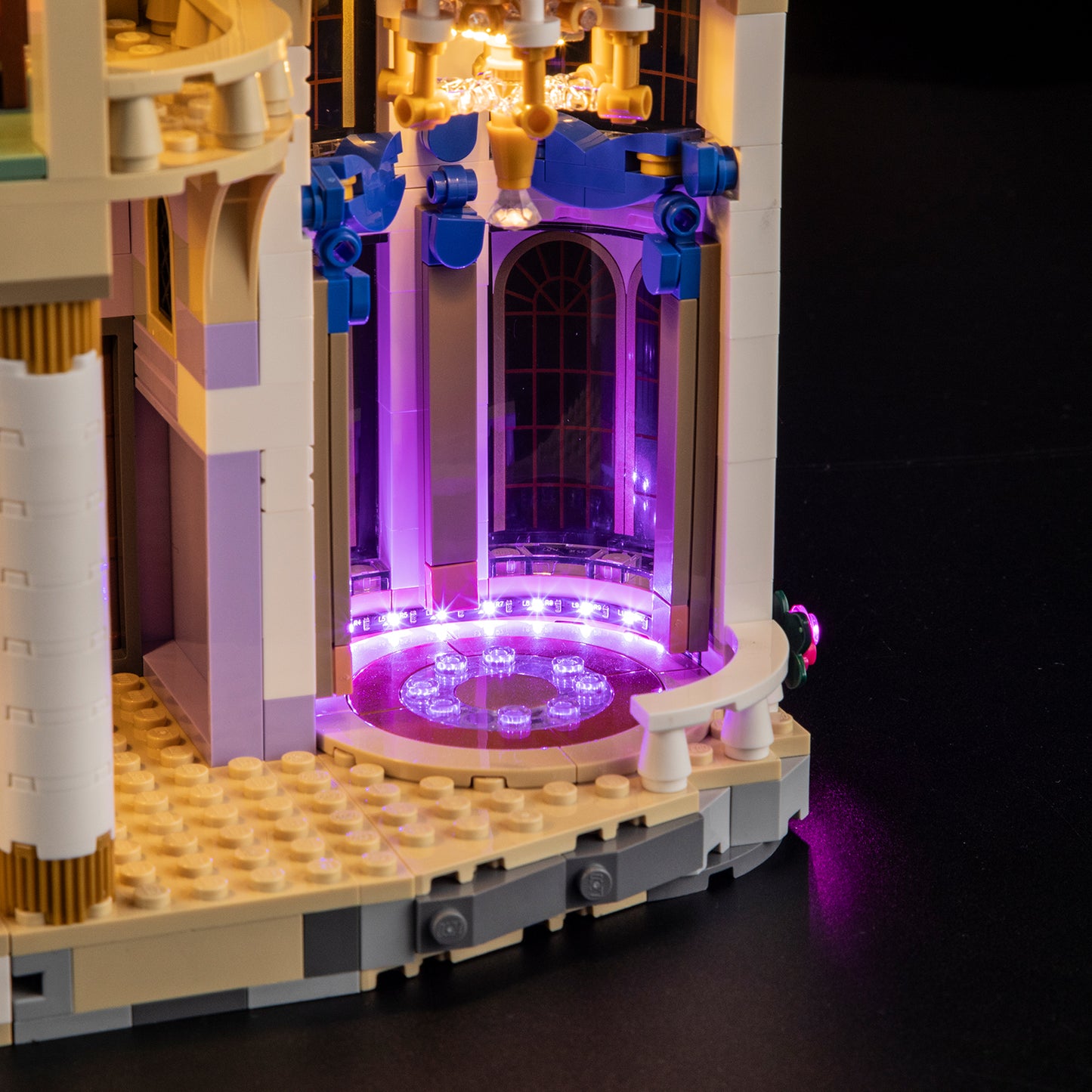 Briksmax 2.0 Lichtset für Schloss „Die Schöne und das Biest“ #43263
