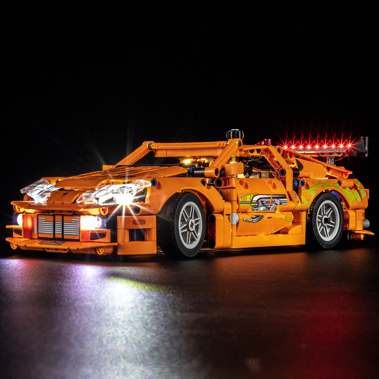 Briksmax 2.0 Light Kit For LEGO Fast and Furious Toyota Supra MK4 #42204-11