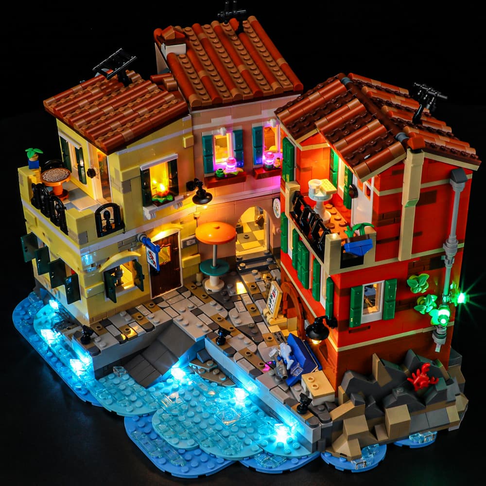 Kit d'éclairage Briksmax 2.0 pour la Riviera italienne #21359