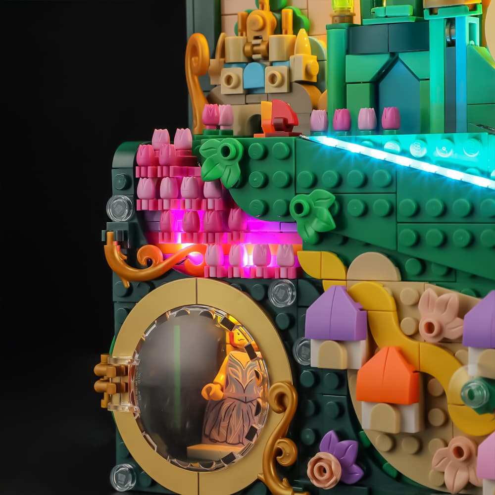 Light Kit For Emerald City Wall Art #75685-Briksmax 2.0