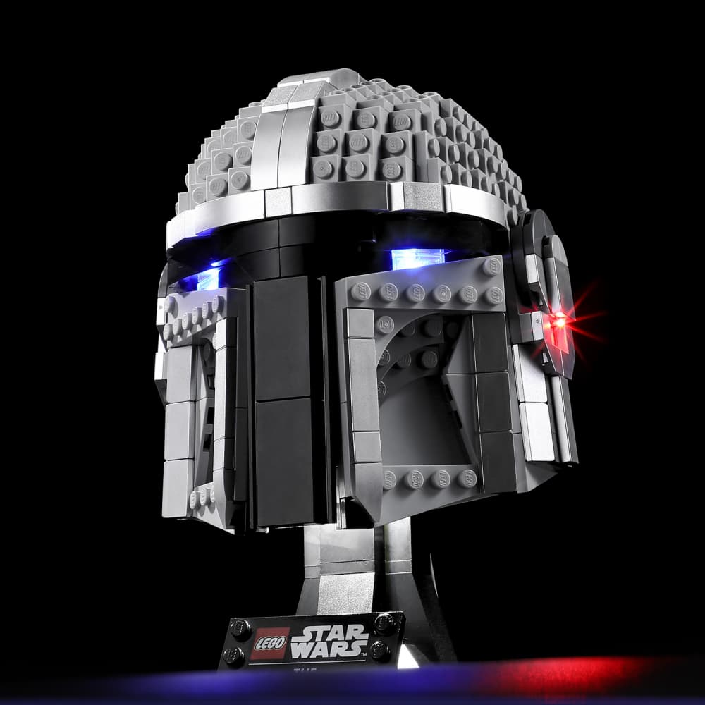 Light Kit For The Mandalorian Helmet 75328