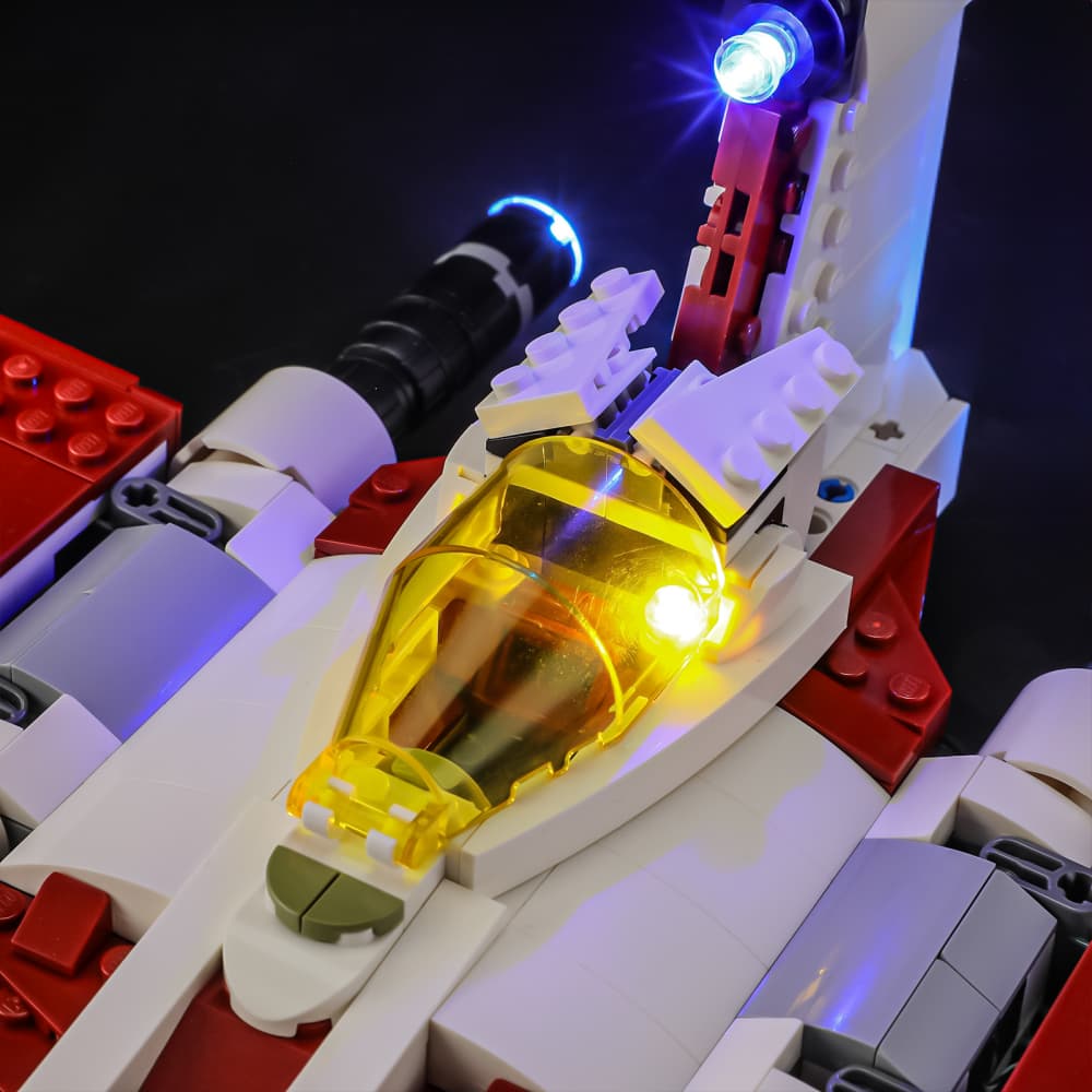 Briksmax 2.0 Licht-Kit für V-19 Torrent Starfighter #75432