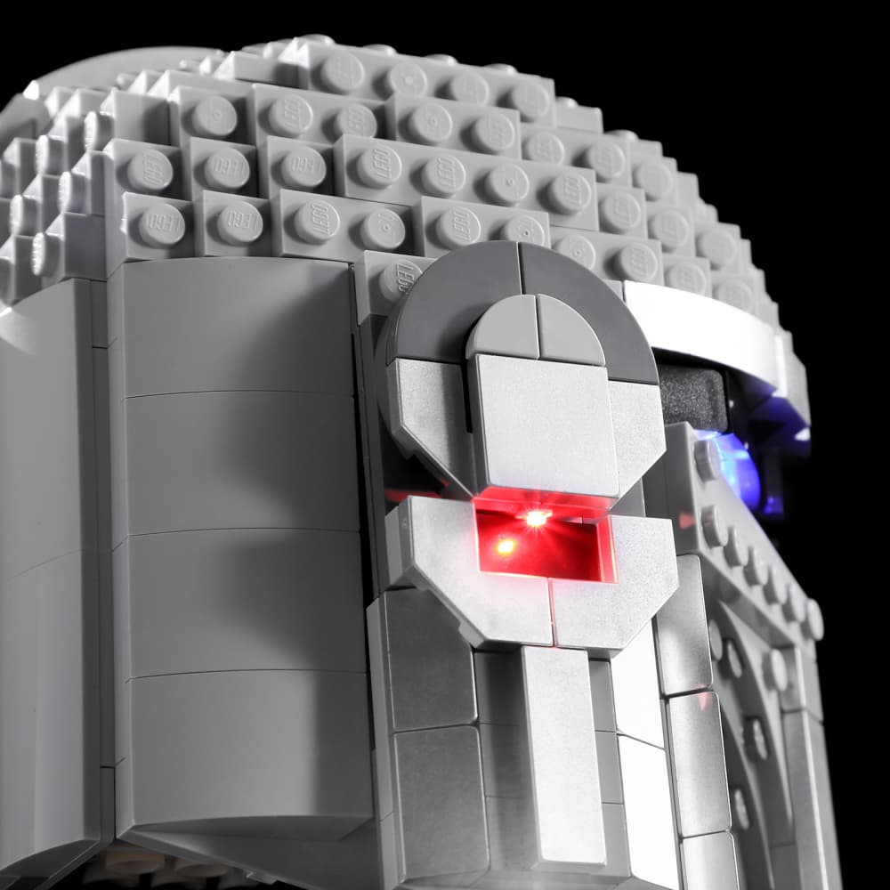 Light Kit For The Mandalorian Helmet 75328
