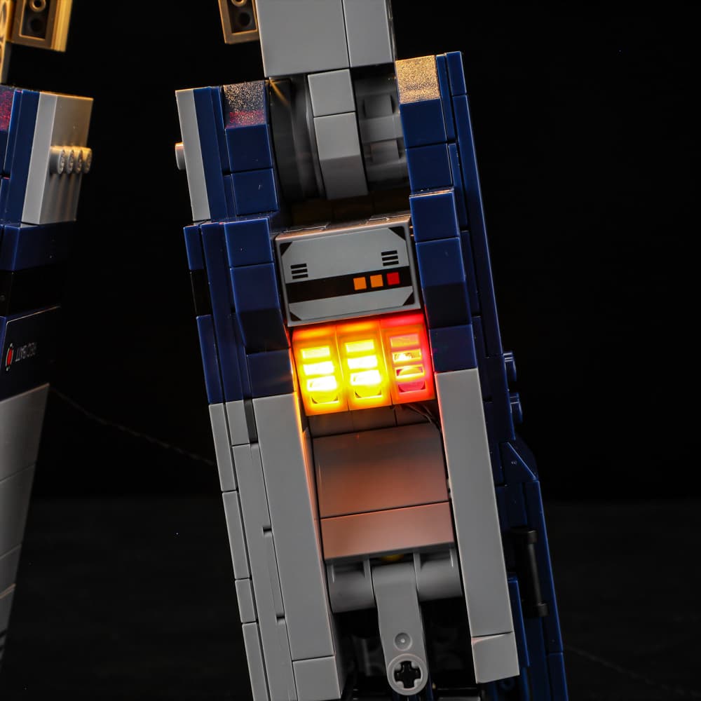 Kit d'éclairage Briksmax 2.0 pour Transformers : Soundwave #10358