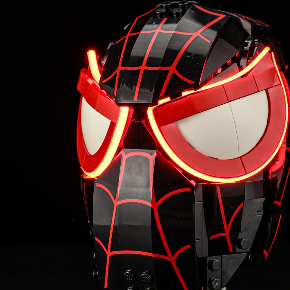 Beleuchtungsset für Miles Morales‘ Maske Nr. 76329 – Briksmax 2.0