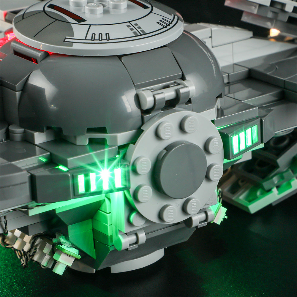 Light Kit For Darth Maul's Sith Infiltrator 75383-Briksmax