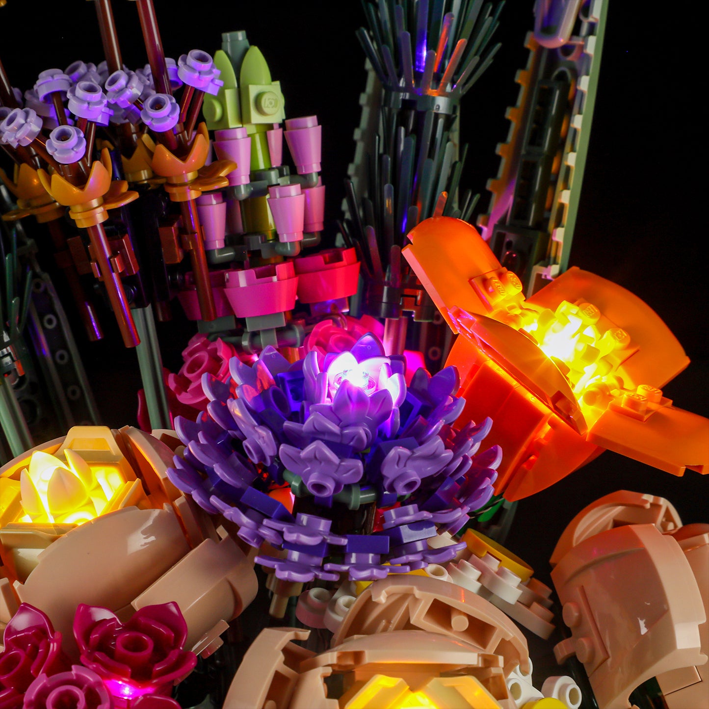 BriksMax Light Kit For LEGO® Flower Bouquet 10280