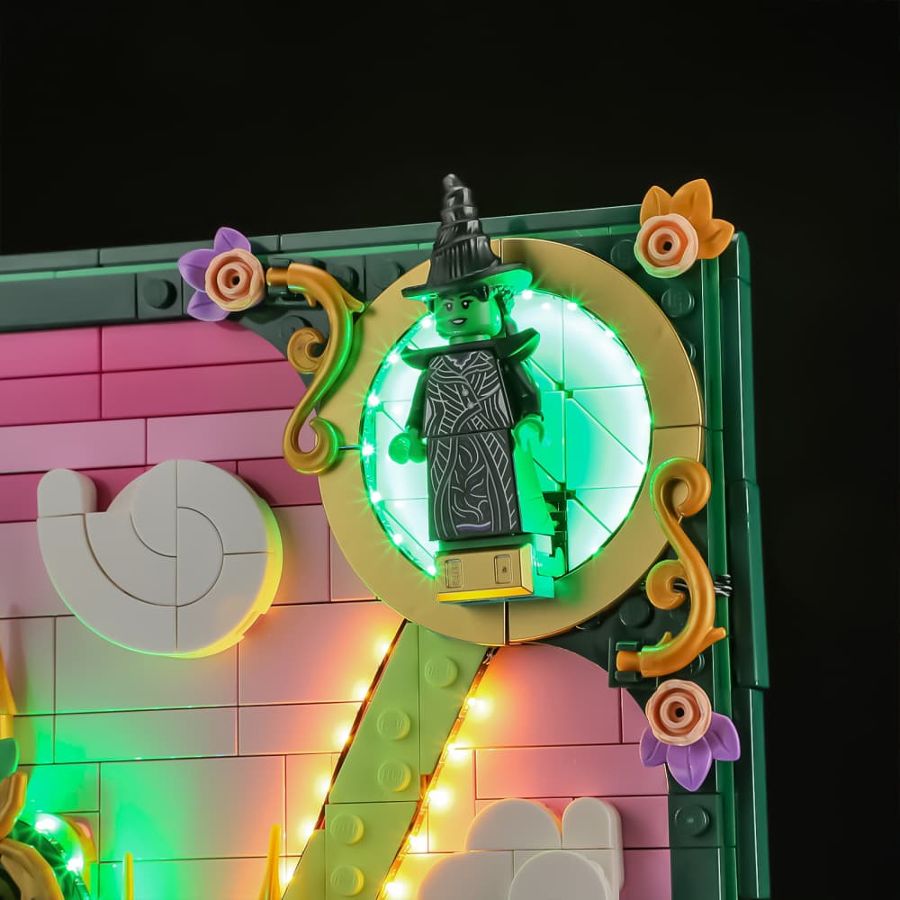 Light Kit For Emerald City Wall Art #75685-Briksmax 2.0