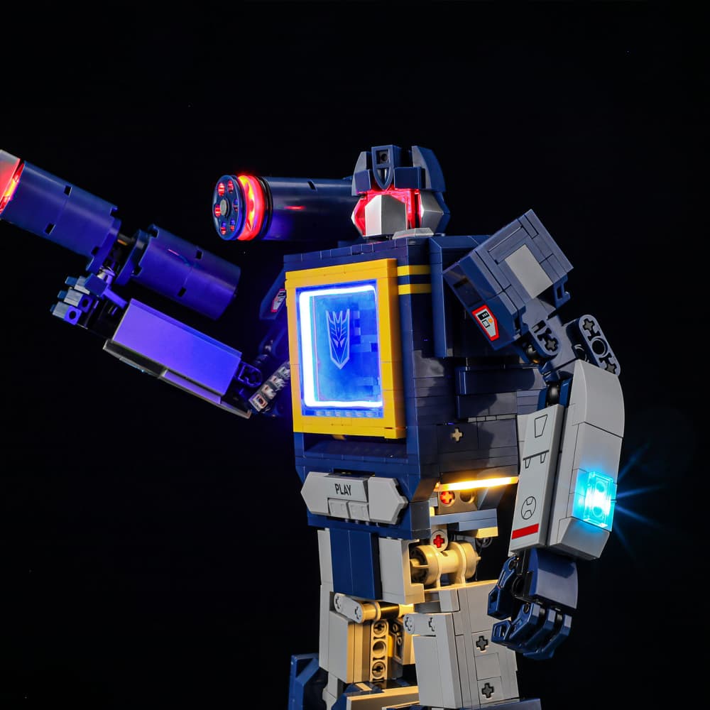 Kit d'éclairage Briksmax 2.0 pour Transformers : Soundwave #10358