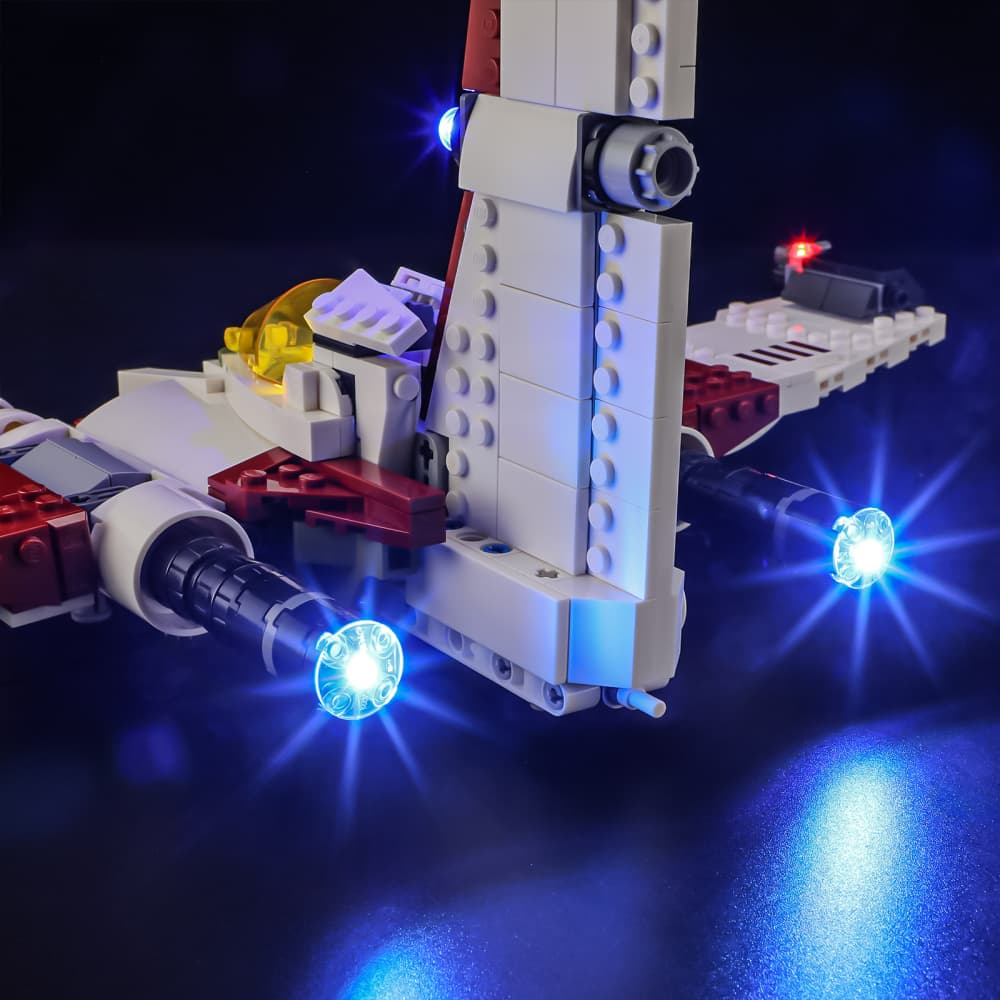 Briksmax 2.0 Licht-Kit für V-19 Torrent Starfighter #75432