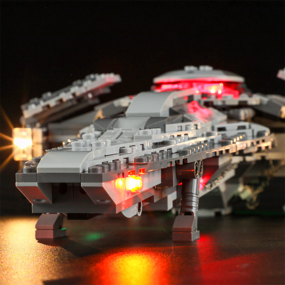 Light Kit For Darth Maul's Sith Infiltrator 75383-Briksmax