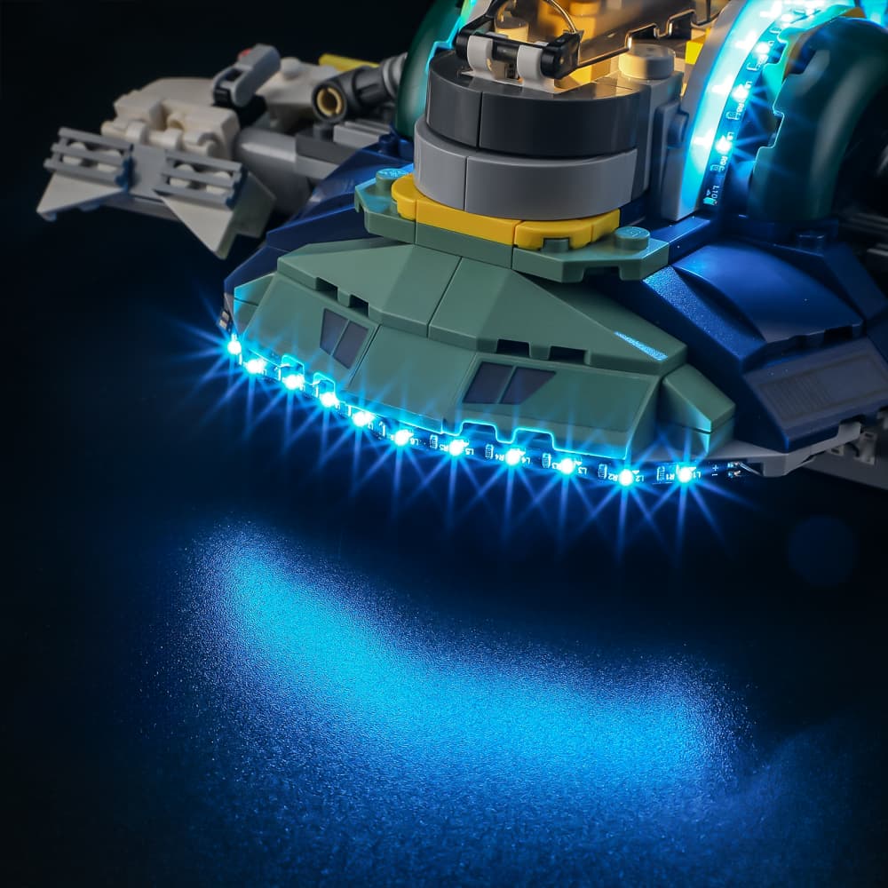 Briksmax 2.0 Licht-Set für Jango Fetts Raumschiff #75433