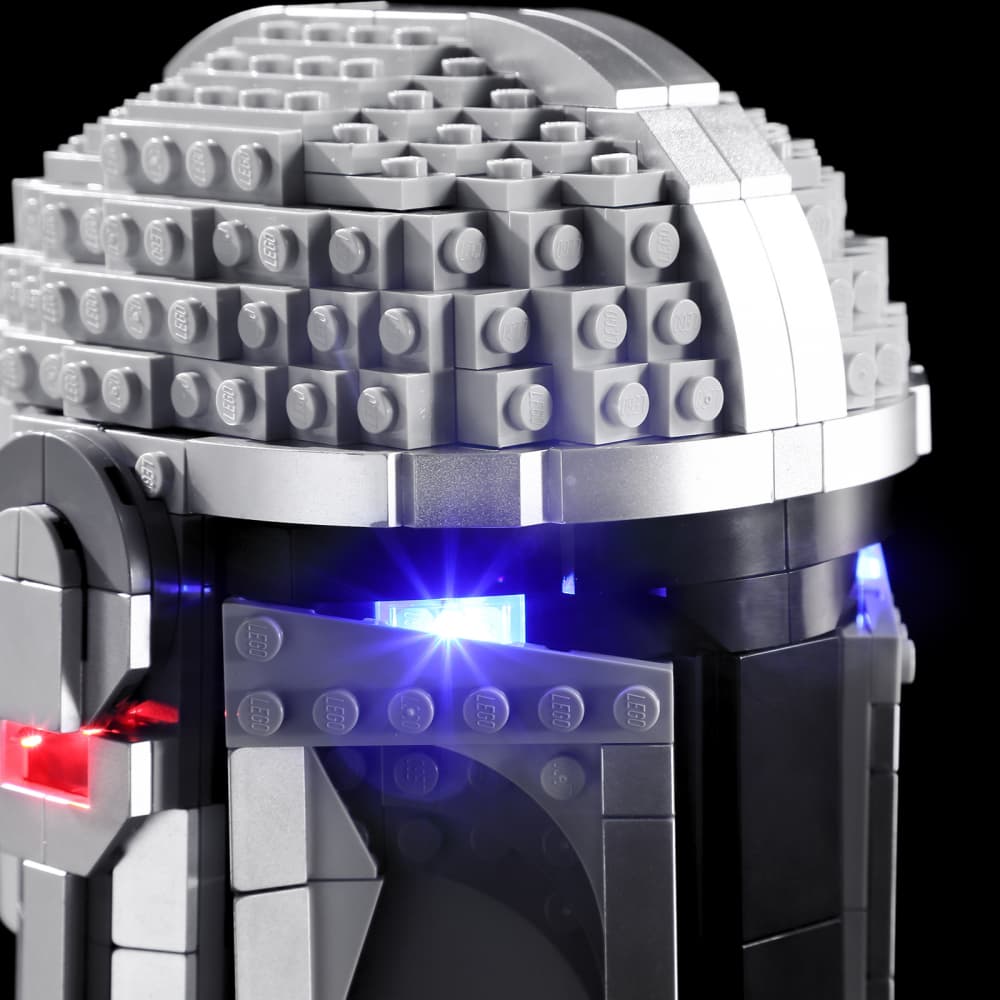 Light Kit For The Mandalorian Helmet 75328
