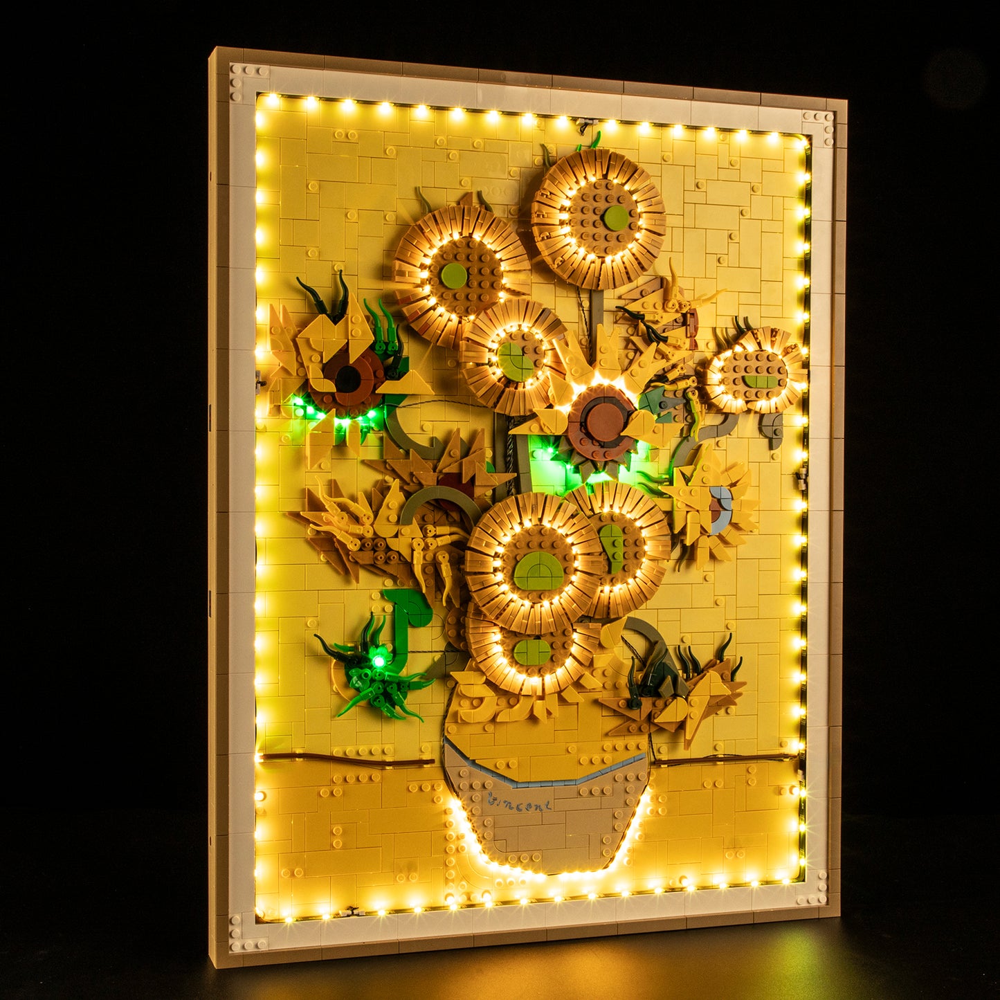 Remote Light Kit For Vincent van Gogh – Sunflowers #31215 - Briksmax 2.0