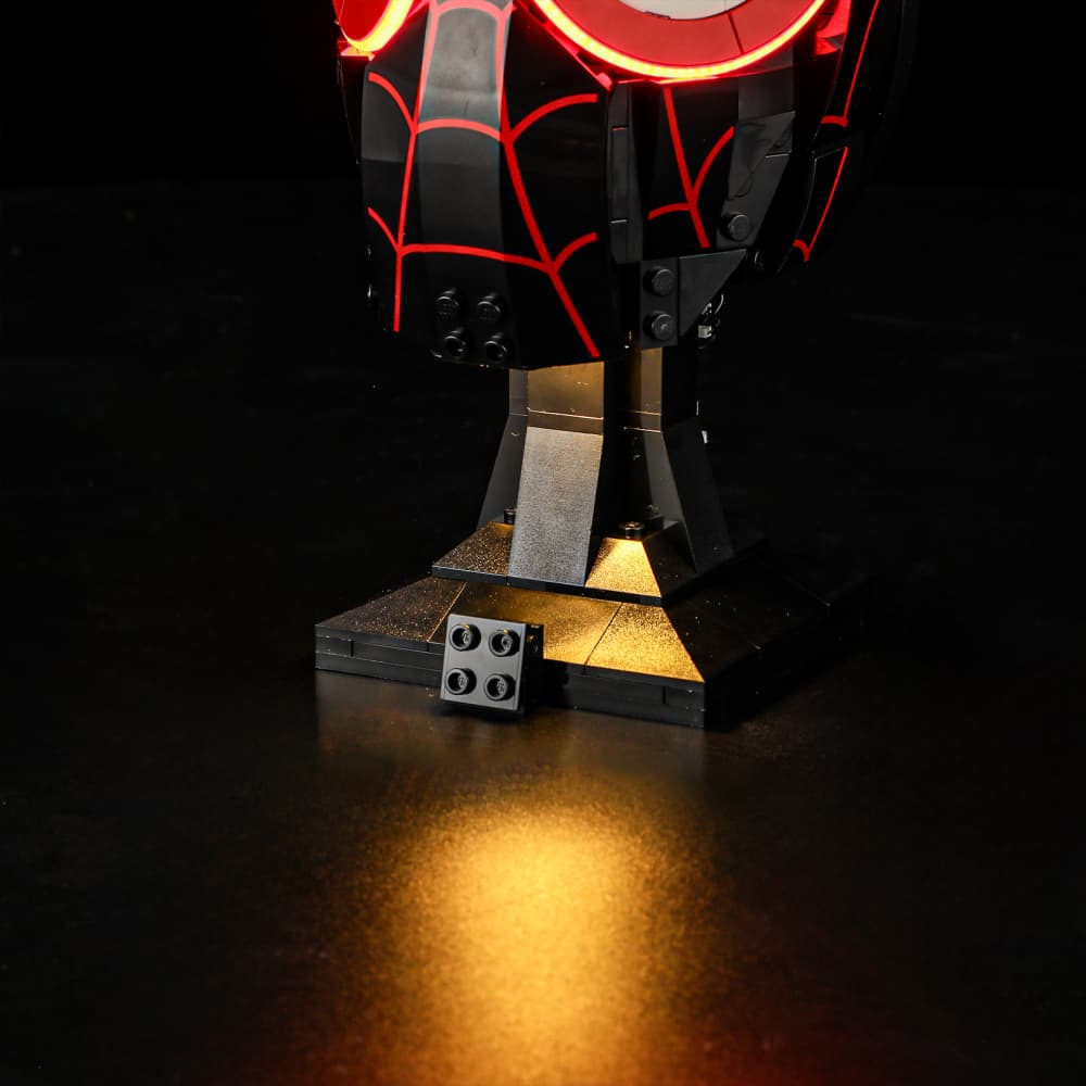 Beleuchtungsset für Miles Morales‘ Maske Nr. 76329 – Briksmax 2.0