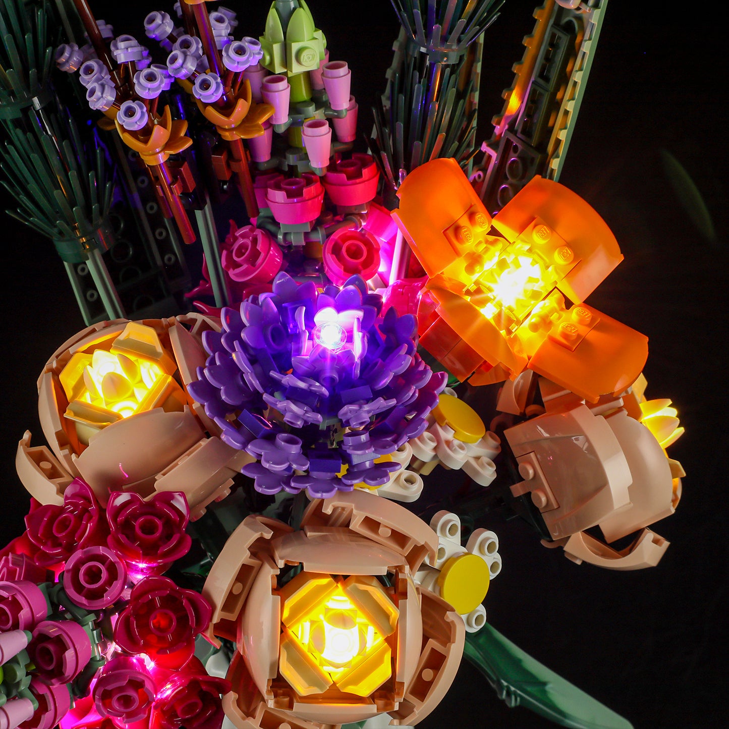 BriksMax Light Kit For LEGO® Flower Bouquet 10280