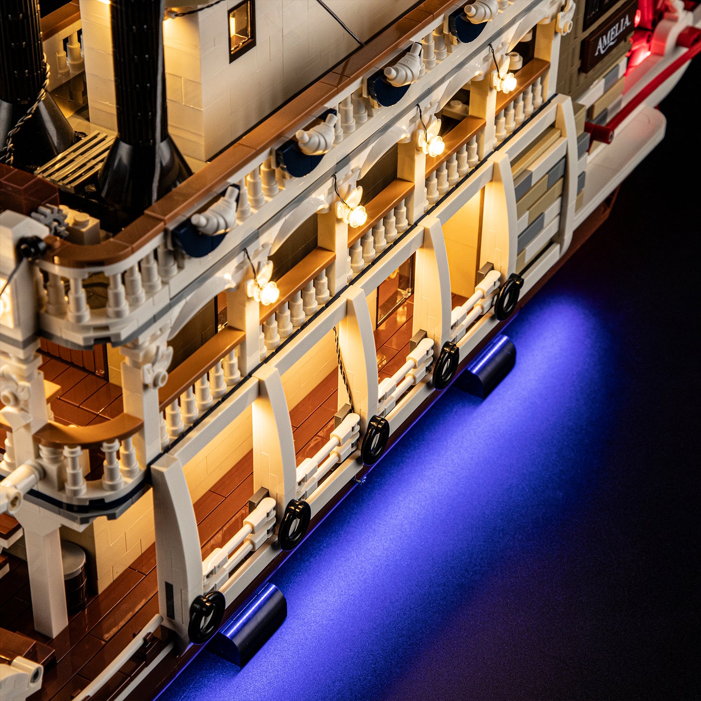 Briksmax 2.0 Light Kit For River Steamboat #21356