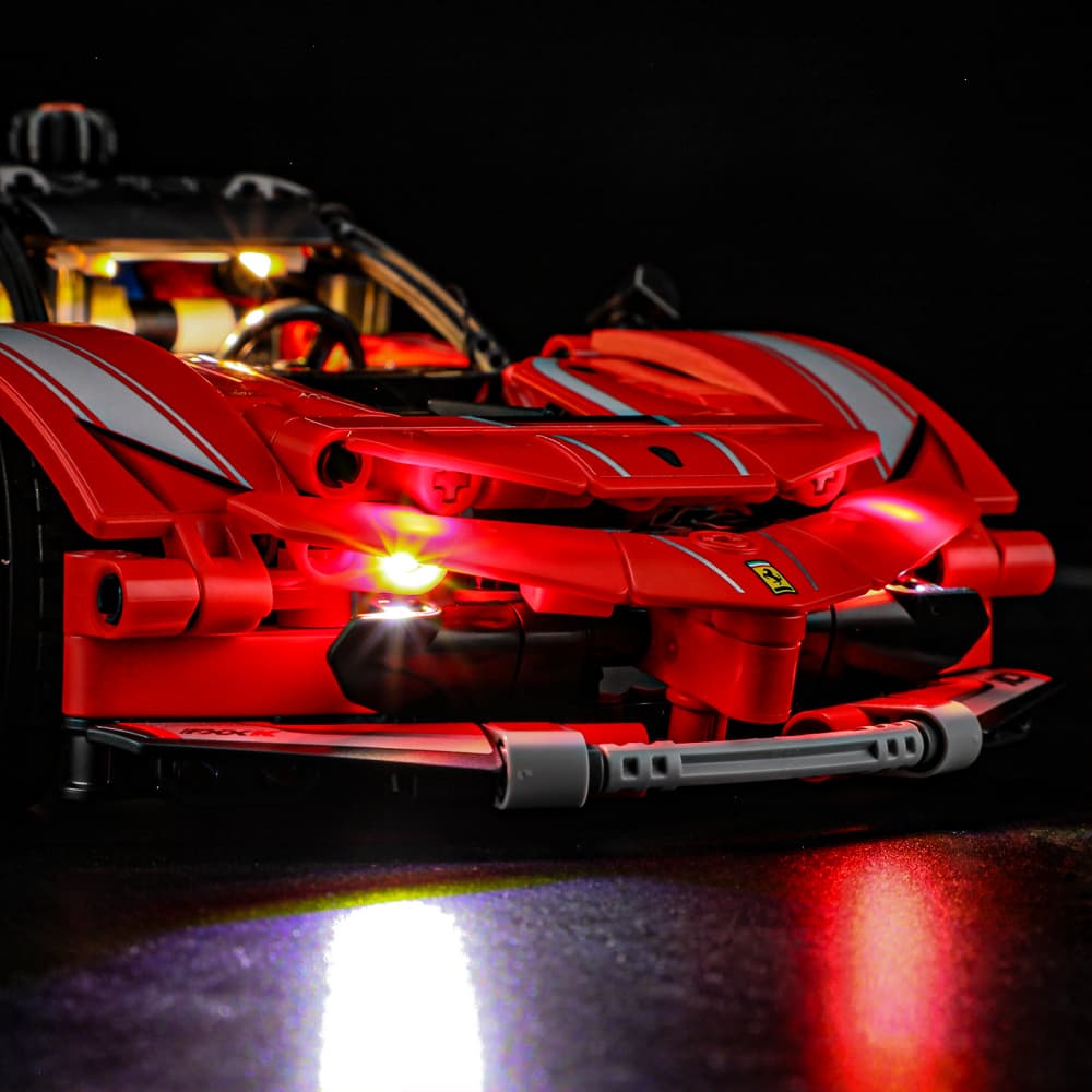 Kit d'éclairage Briksmax 2.0 pour Ferrari FXX K #42212