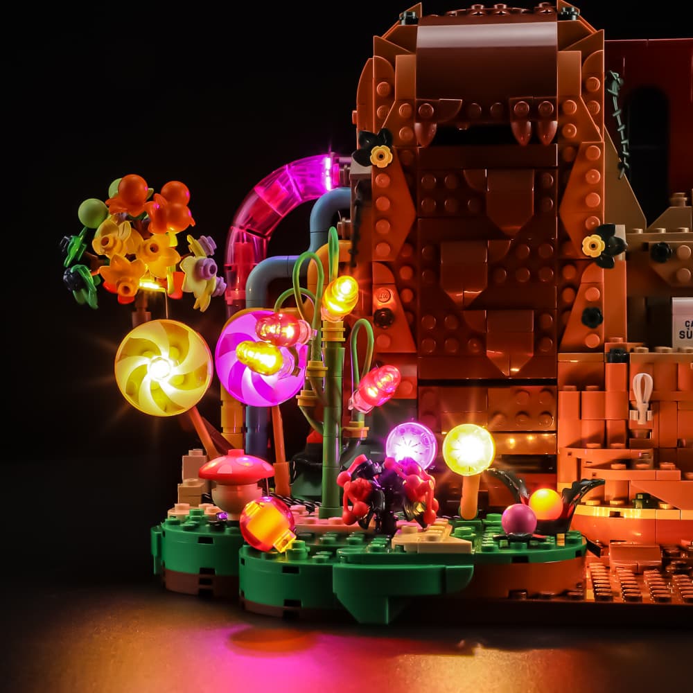Light Kit For Willy Wonka & the Chocolate Factory #21360- Briksmax 2.0