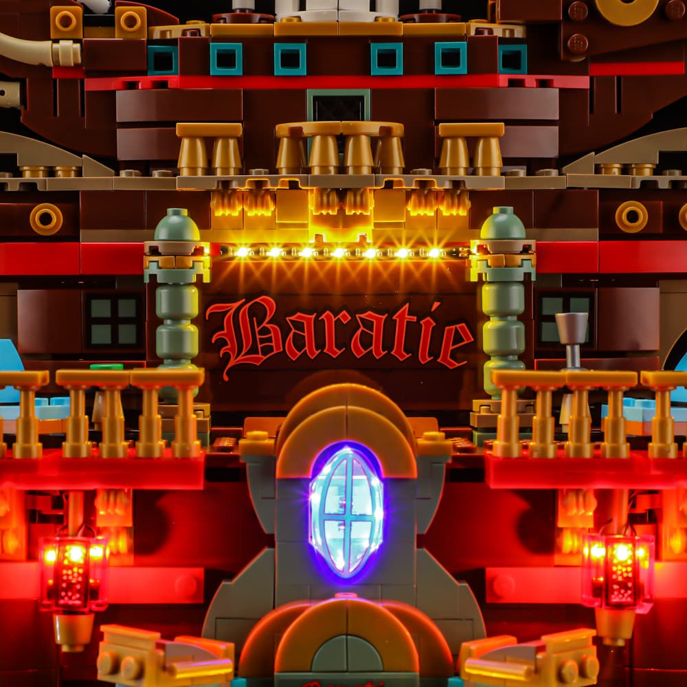 Kit d'éclairage Briksmax 2.0 pour le restaurant flottant Baratie #75640