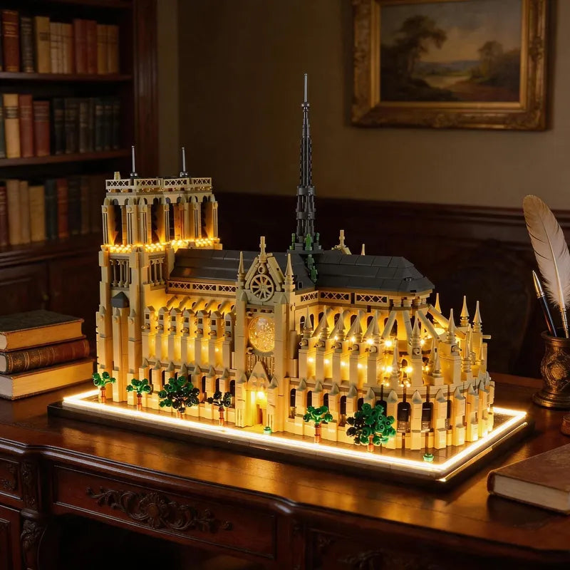 Light Kit For Notre-Dame de Paris 21061-Briksmax